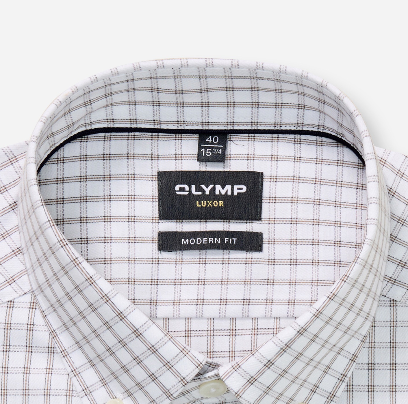 OLYMP Langarmhemd »Luxor« Businesshemd, modern fit, Button-down-Kragen