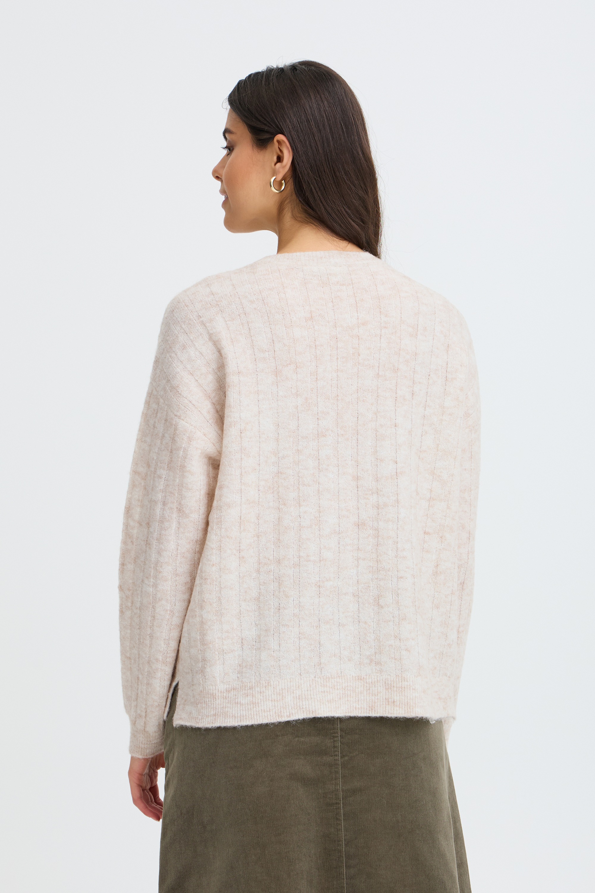 fransa Strickpullover »Damen Langarm FRSANNY«