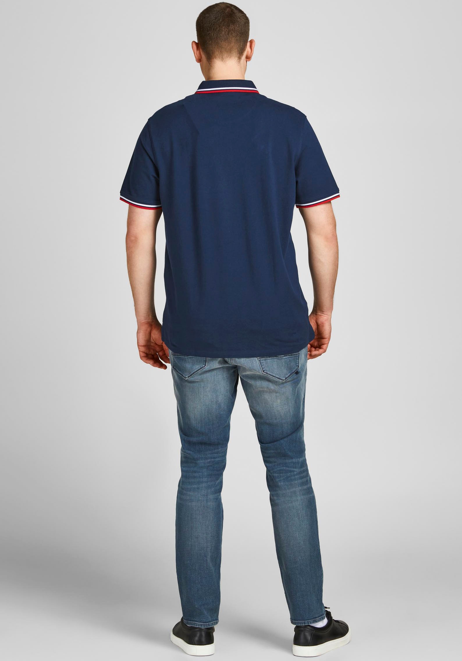 Jack & Jones PlusSize Poloshirt »Paulus Polo«, bis Größe 6XL