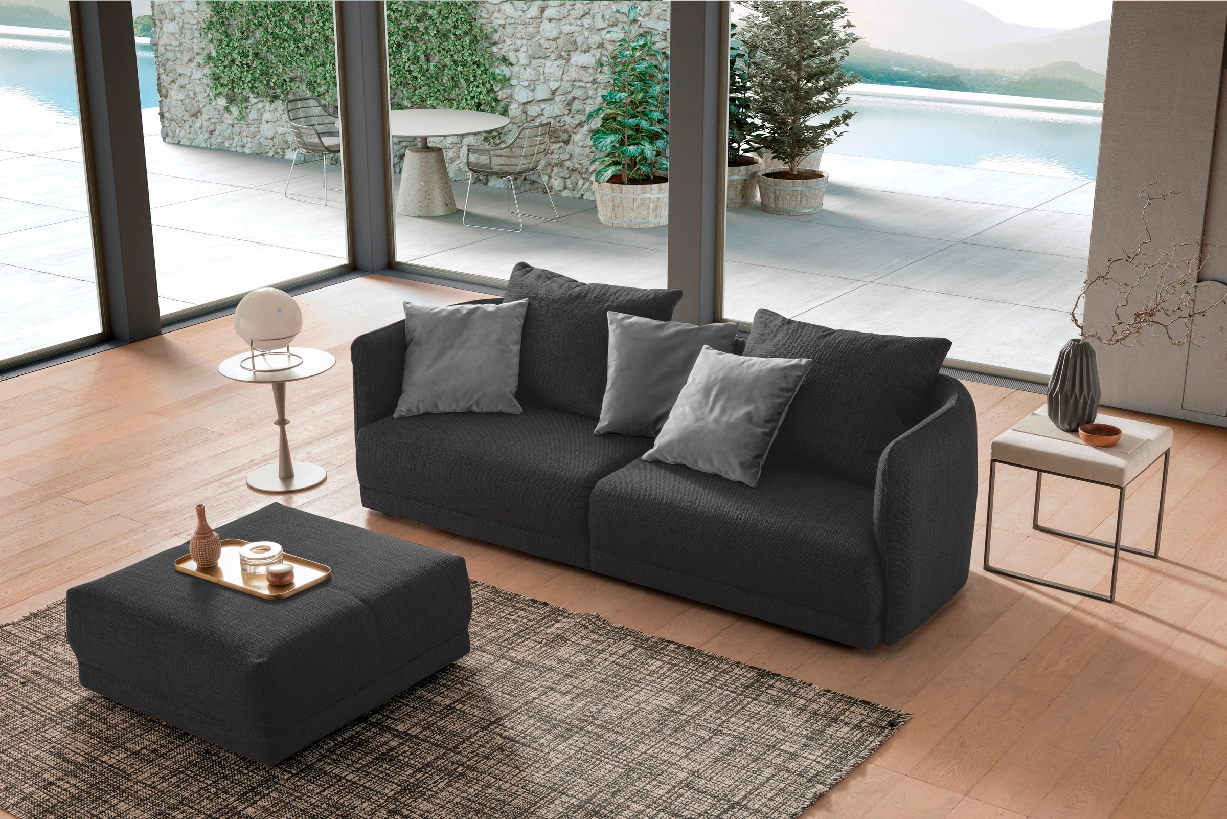 designwerk Hocker »New York«, in hochwertiger Verarbeitung