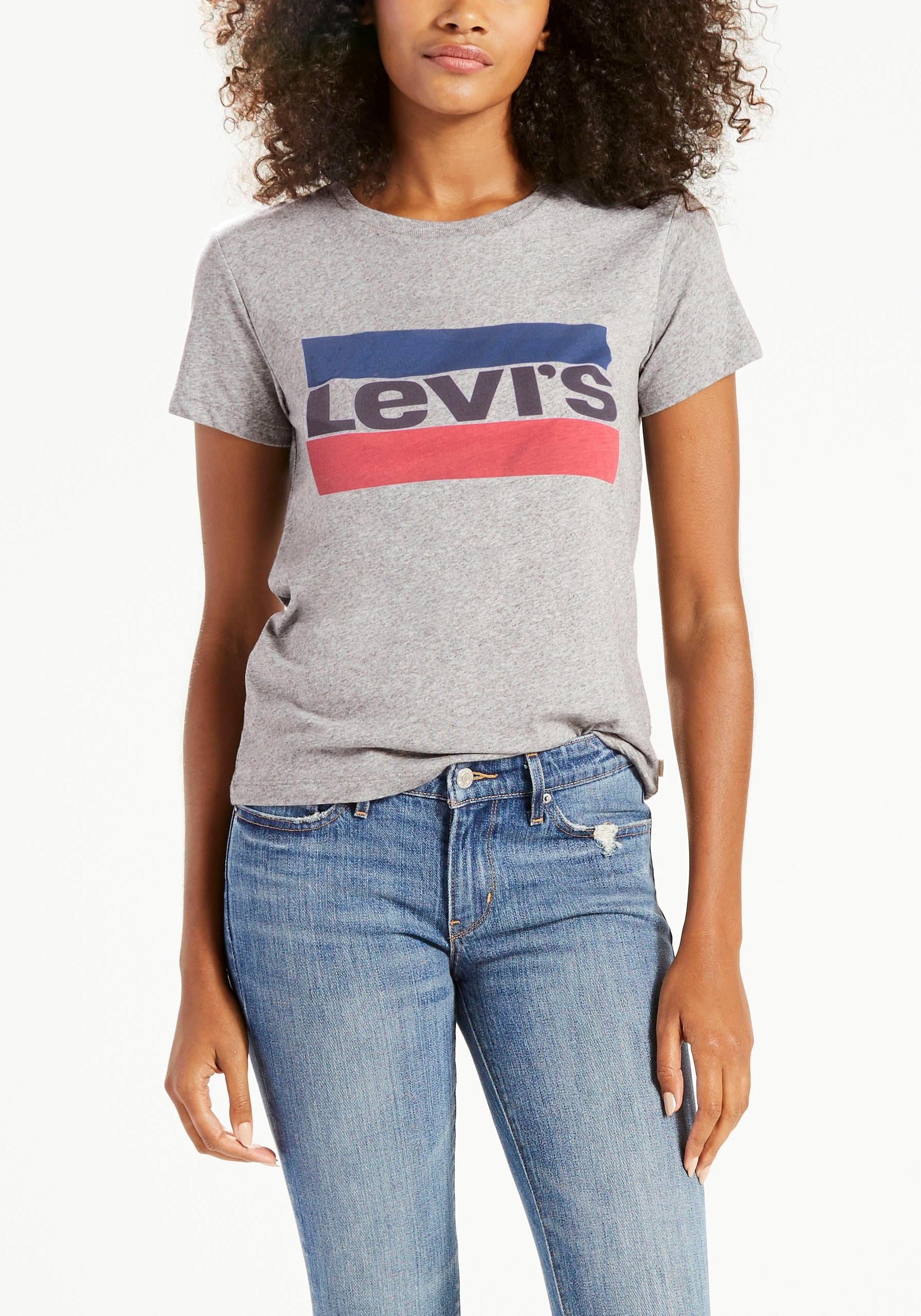 Levi's® T-Shirt »Graphic Sport Tee Pride Edition«, Logoprint auf der Brust