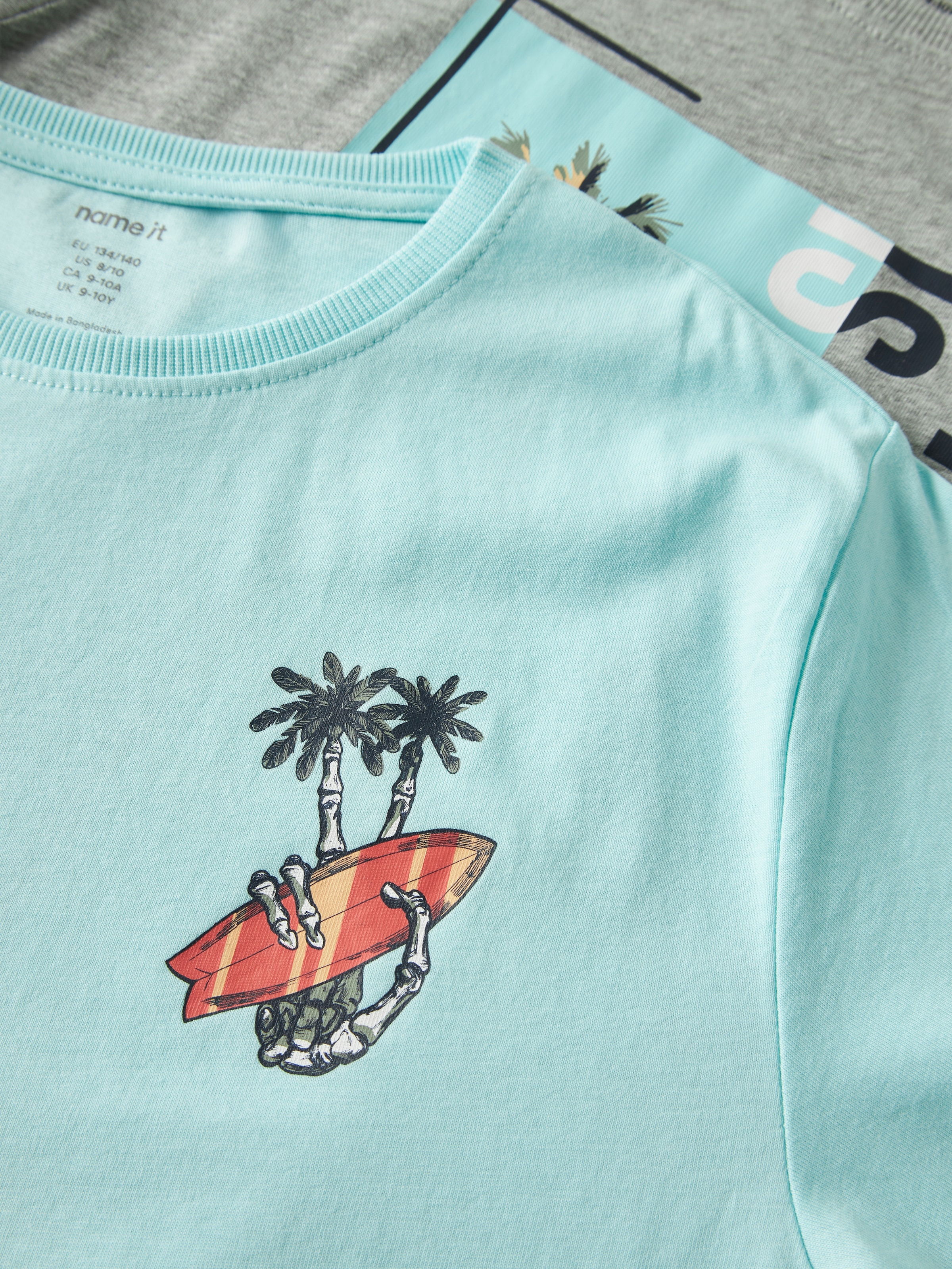 Name It Kurzarmshirt »NKMVAGNO 2P  SS LOOSE TOP« Packung, 2