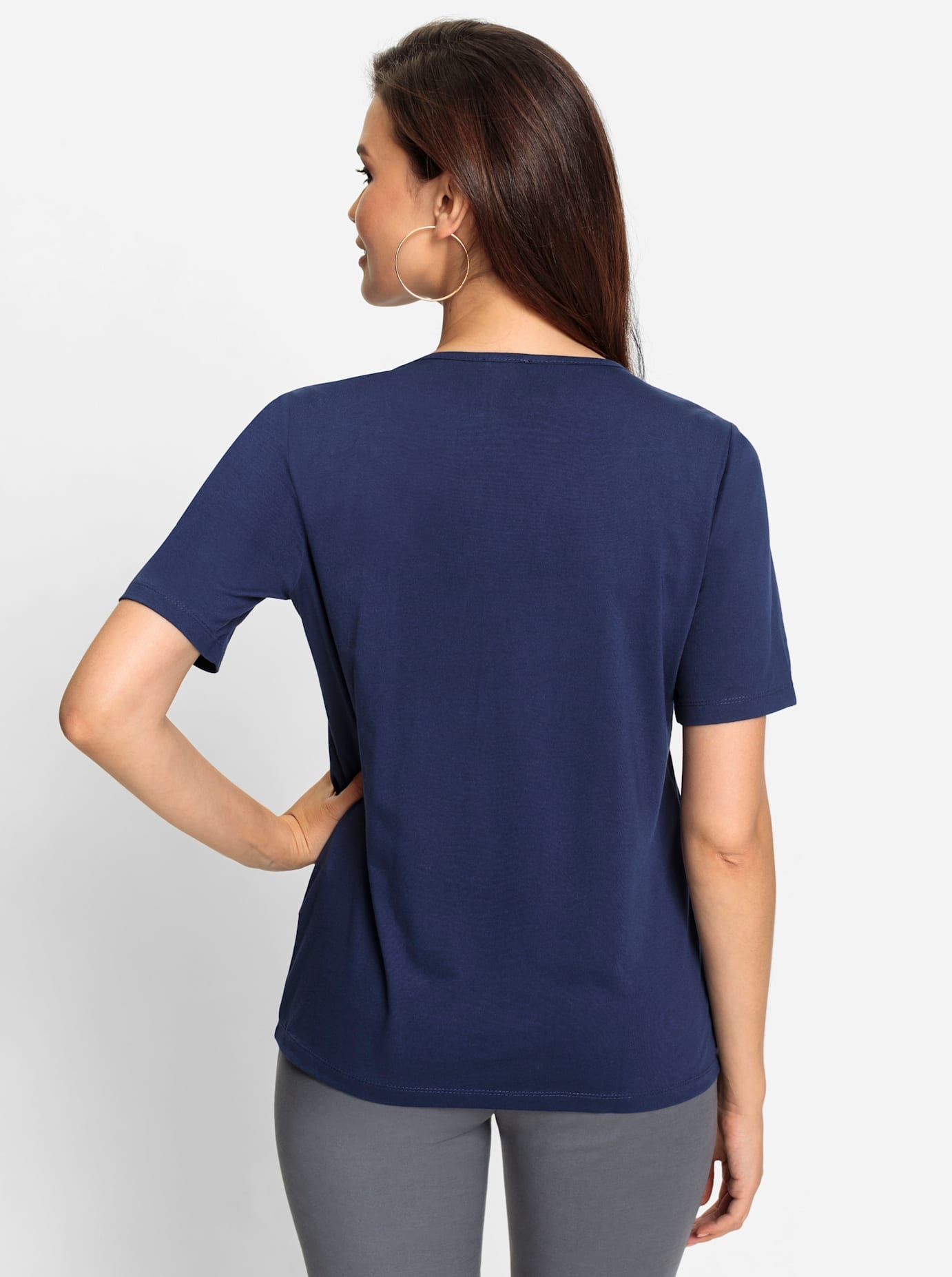 Lady Kurzarmshirt »Shirt«, (1 tlg.)