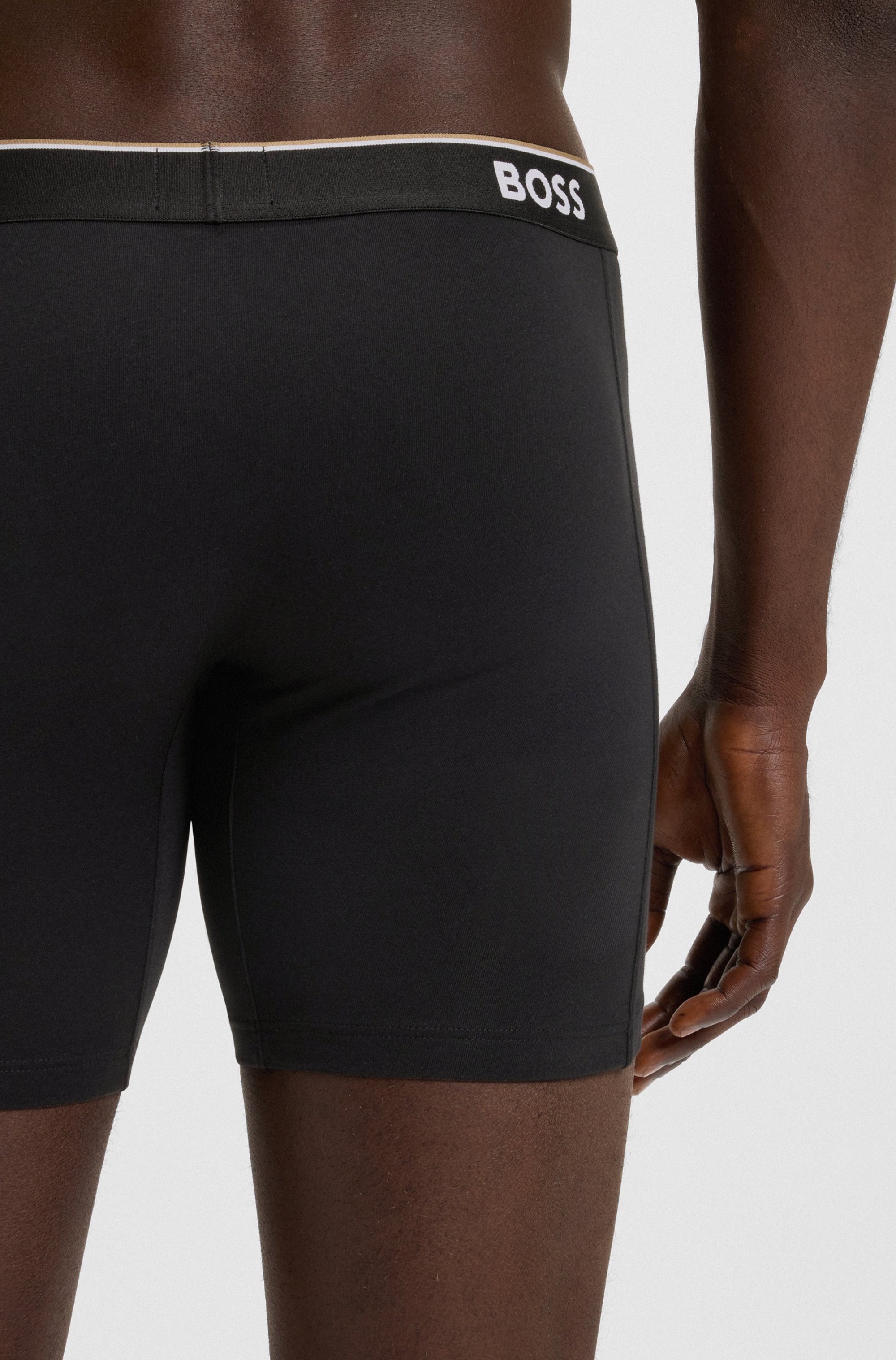 BOSS Boxershorts »BoxerBrLong 3P Power«