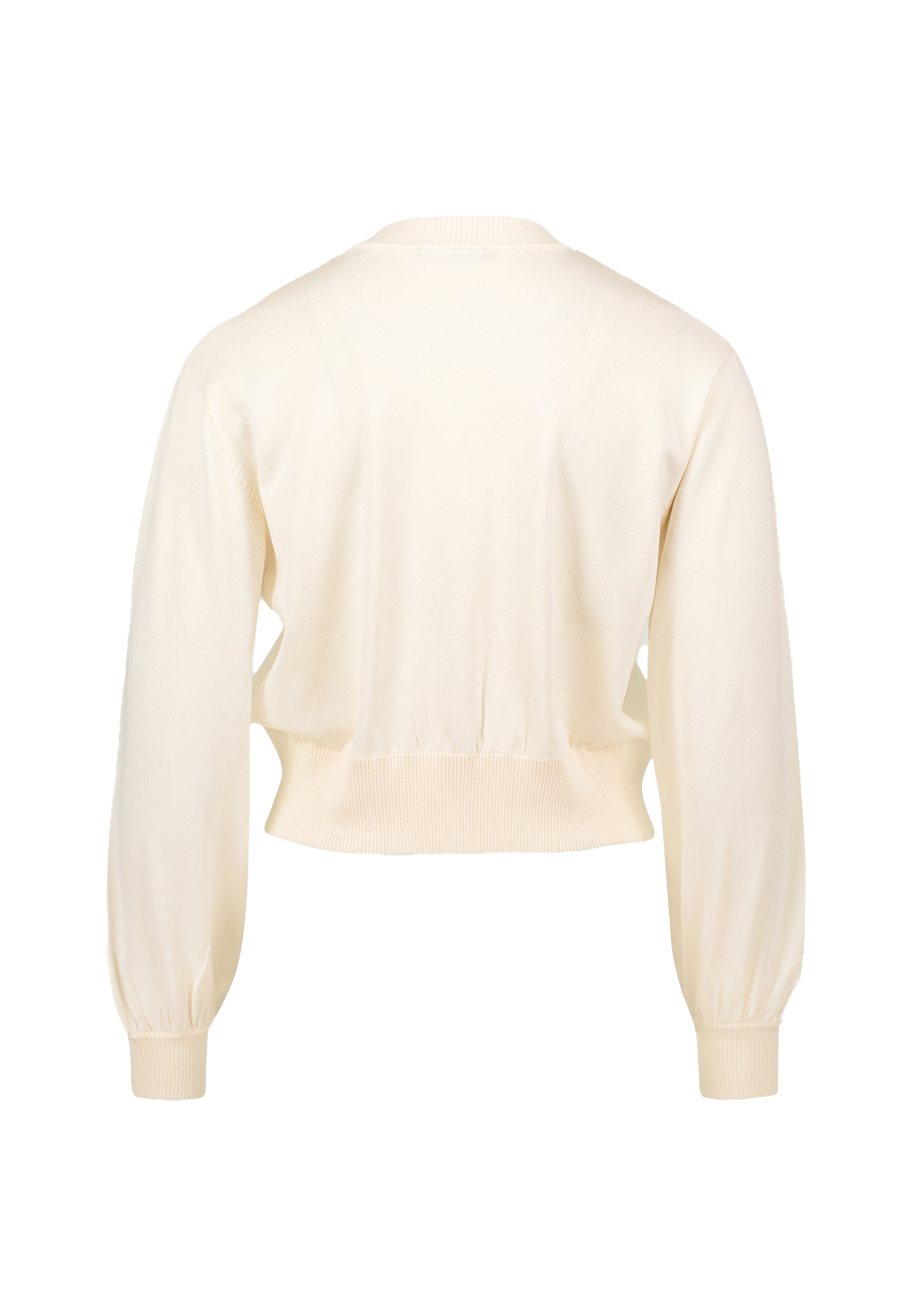 Zero Strickjacke »Strickjacke mit Satinvorderseite«