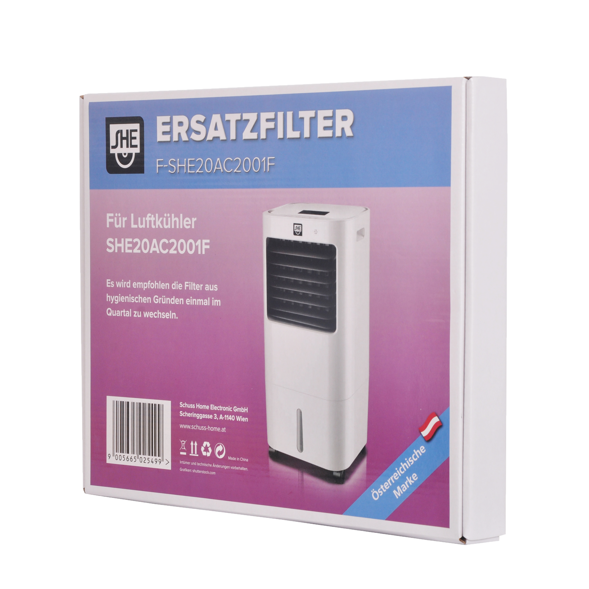 SHE Ersatzfilter »F_SHE20AC2001F«