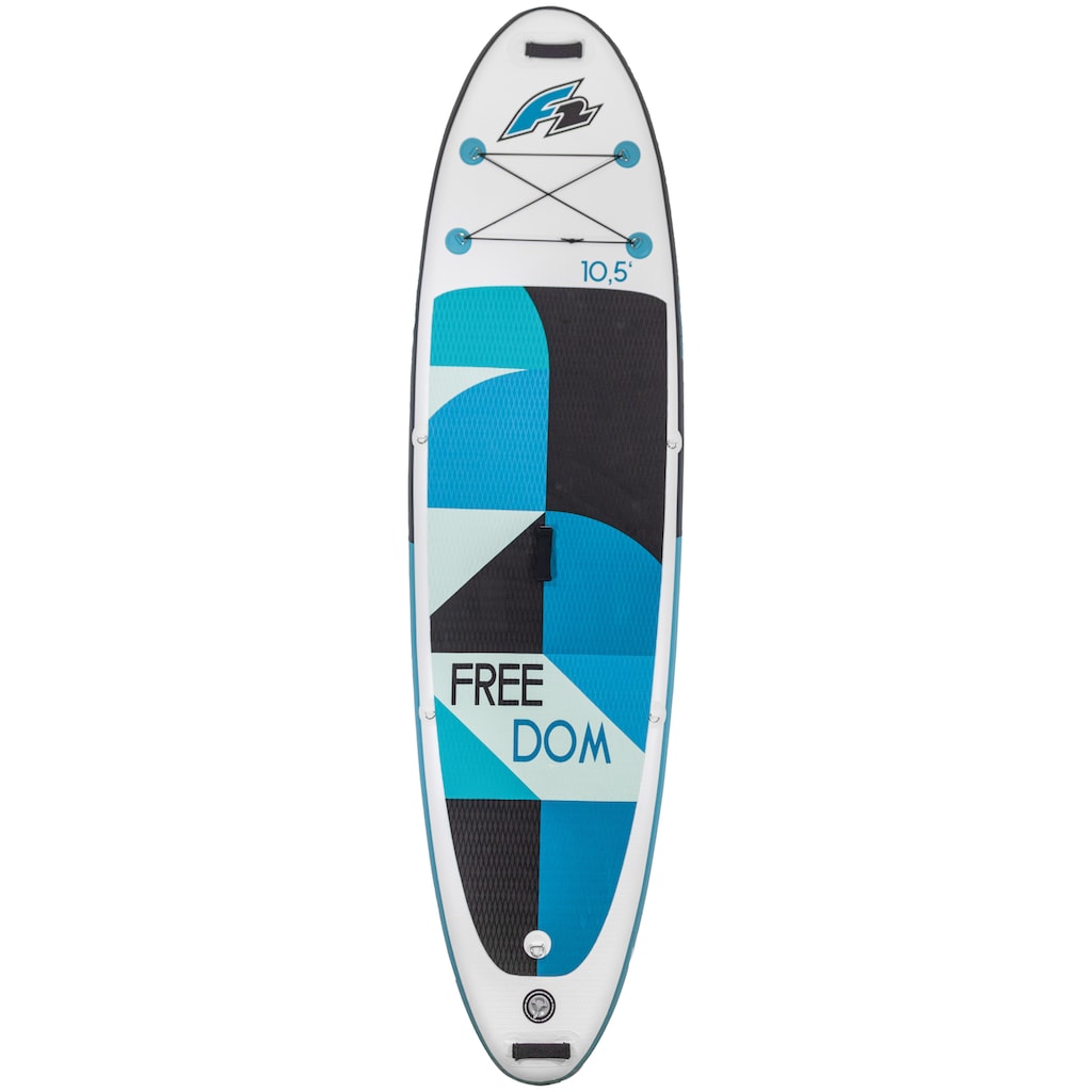 F2 SUP-Board »Freedom 10,5"«, (mit Paddel, Pumpe und Transportrucksack)