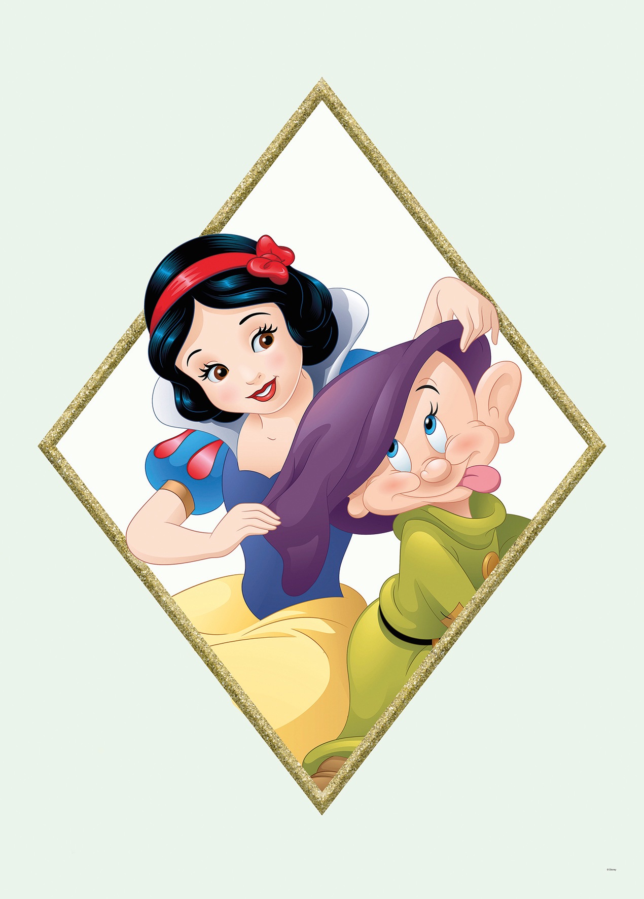 Komar Poster »Snow White & Dopey«, Disney, (1 St.), Kinderzimmer,  Schlafzimmer, Wohnzimmer bestellen online bei OTTO