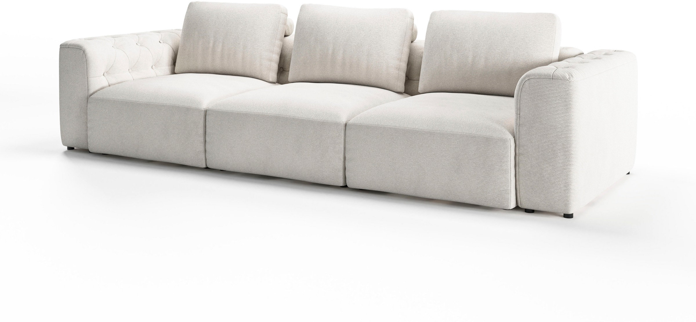 RAUM.ID 3-Sitzer »Cushid«, Modulsofa, bestehend aus 3 Teilen, Breite 300 cm