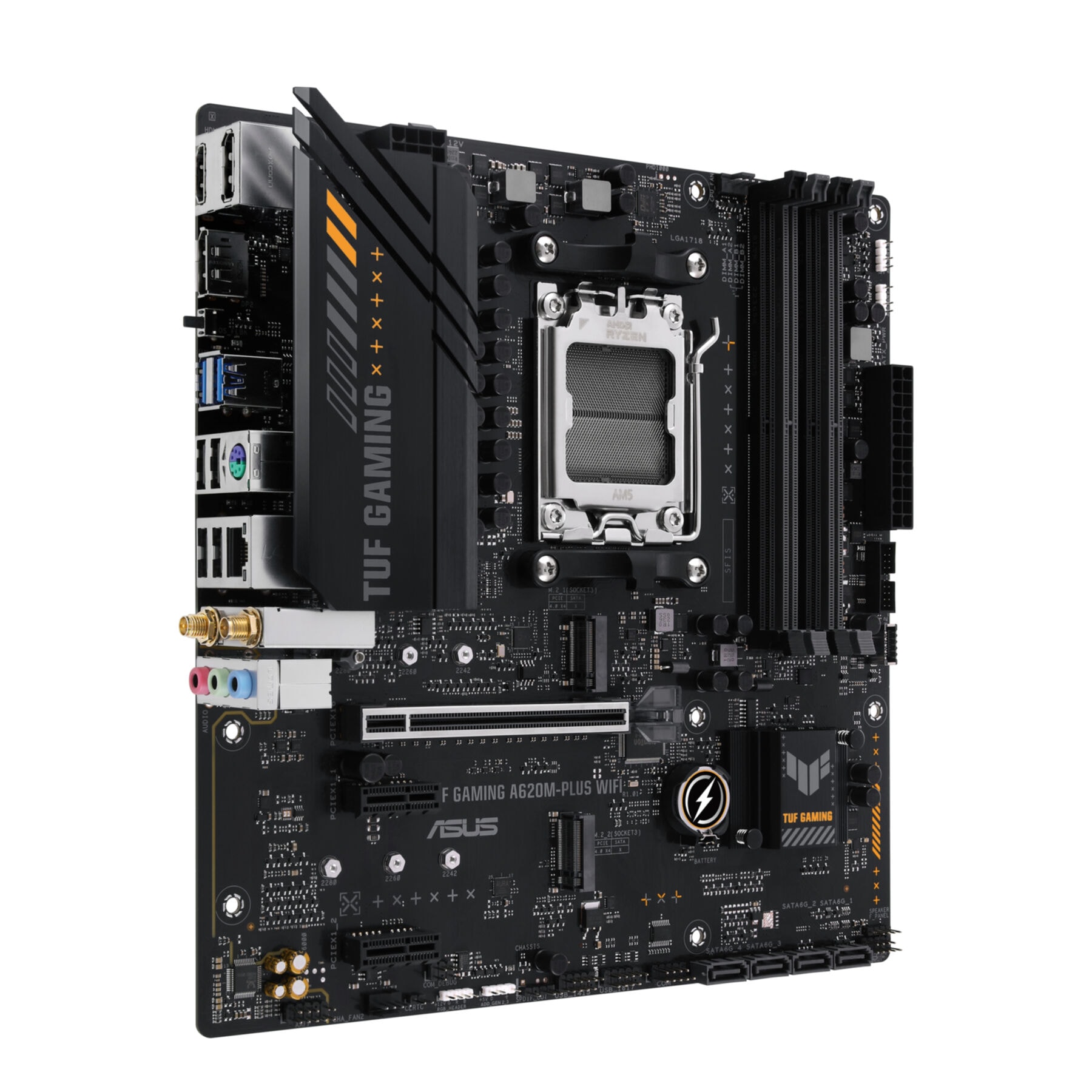 Asus Mainboard »TUF GAMING A620M-PLUS WIFI«