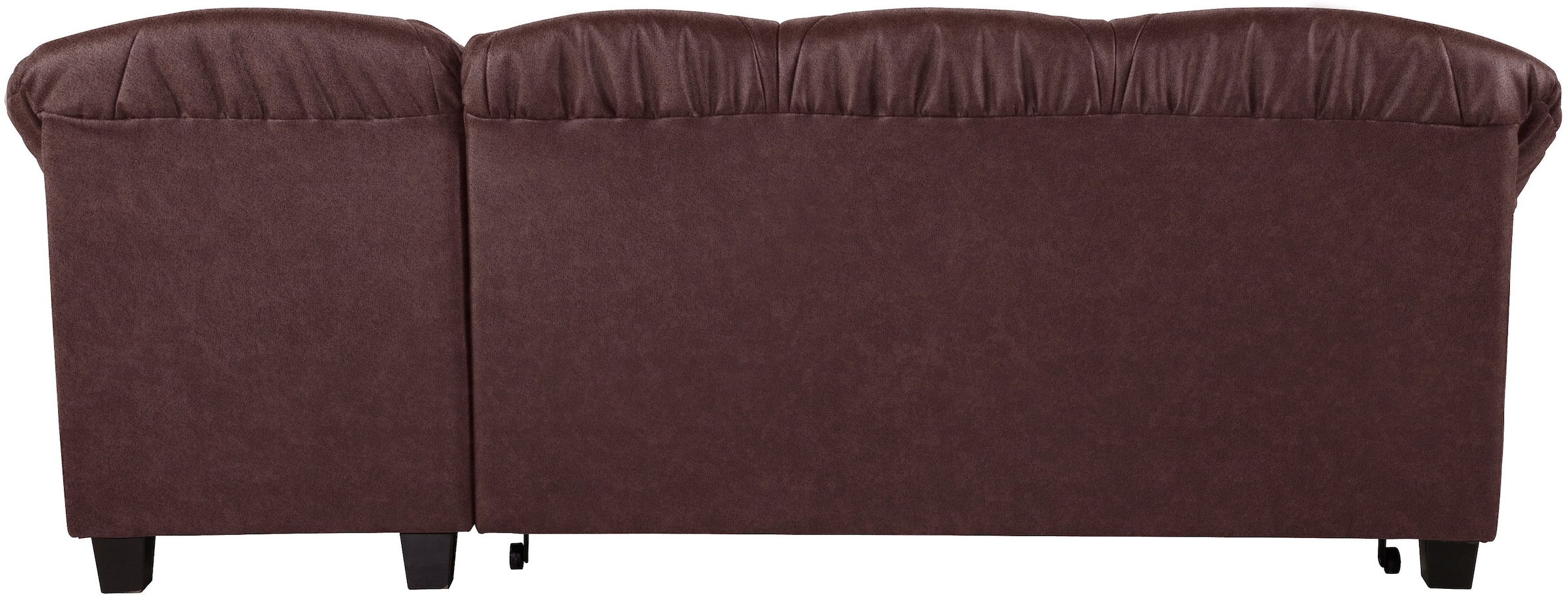 Home affaire Ecksofa »Camelita, Landhaus Sofa, 2 Varianten: Recamiere- oder Ottomane, L-Form«, wahlweise mit Bettfunktion