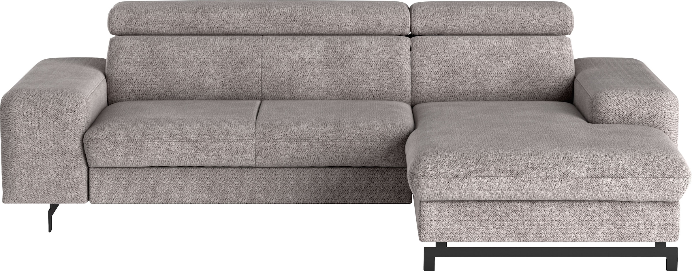 COTTA Ecksofa »Emma L-Form«, mit Kopfteilverstellung, wahlweise mit Bettfunktion & Bettkasten