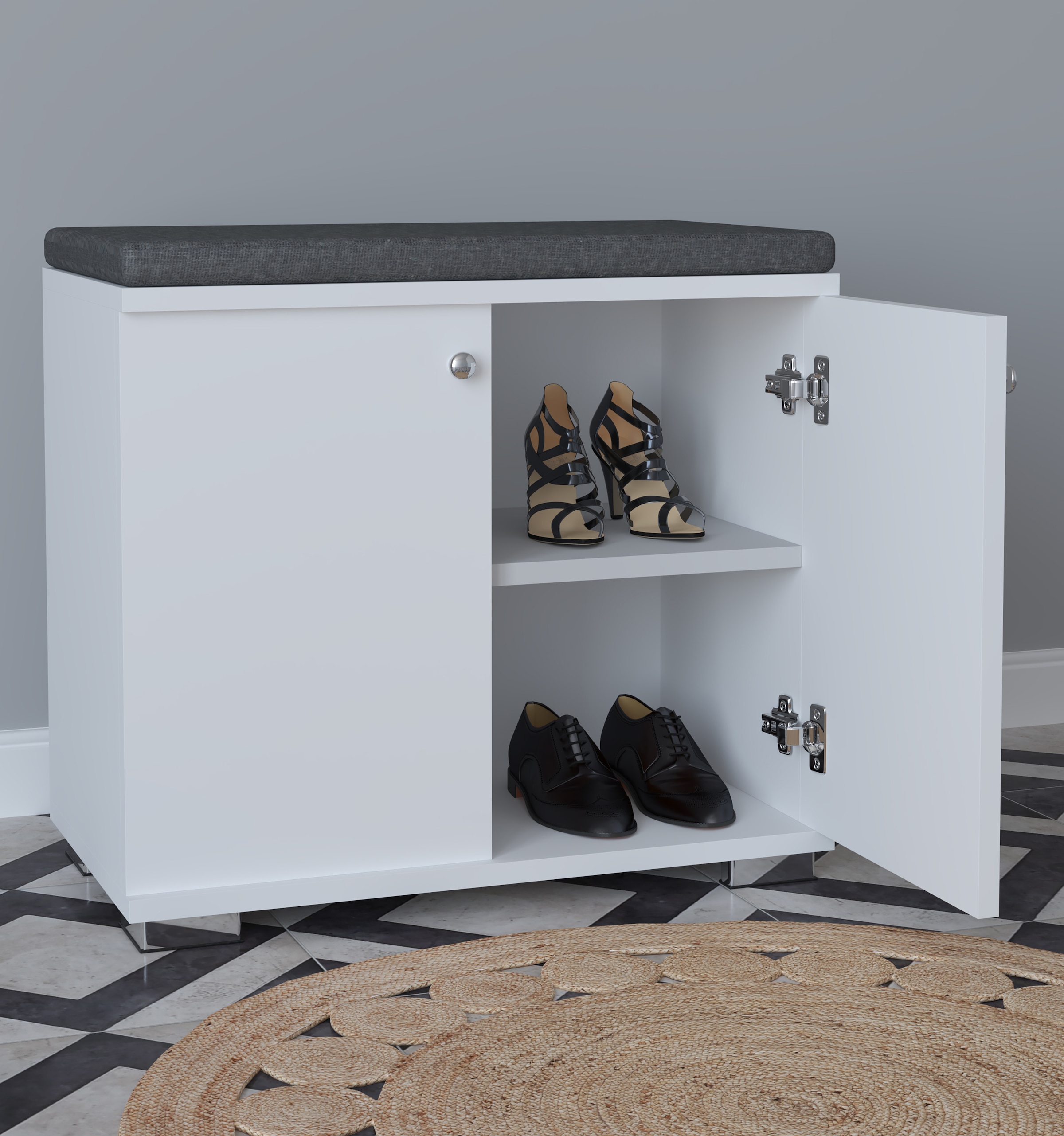 VCM Schuhschrank »Holz Schuhschrank Sitzbank Gados S«