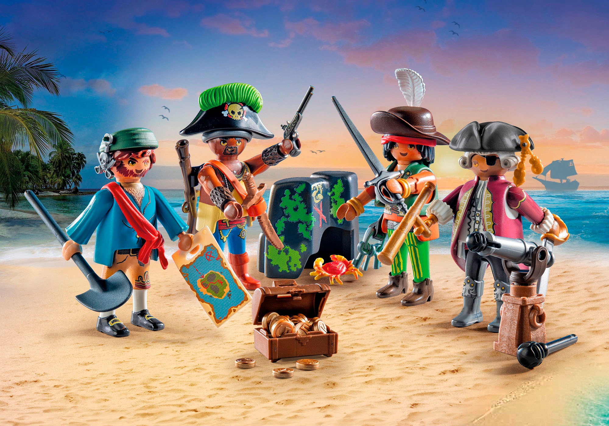 Playmobil® Konstruktions-Spielset »My Figures: Piraten (71533), Pirates«, (83 St.), Made in Europe