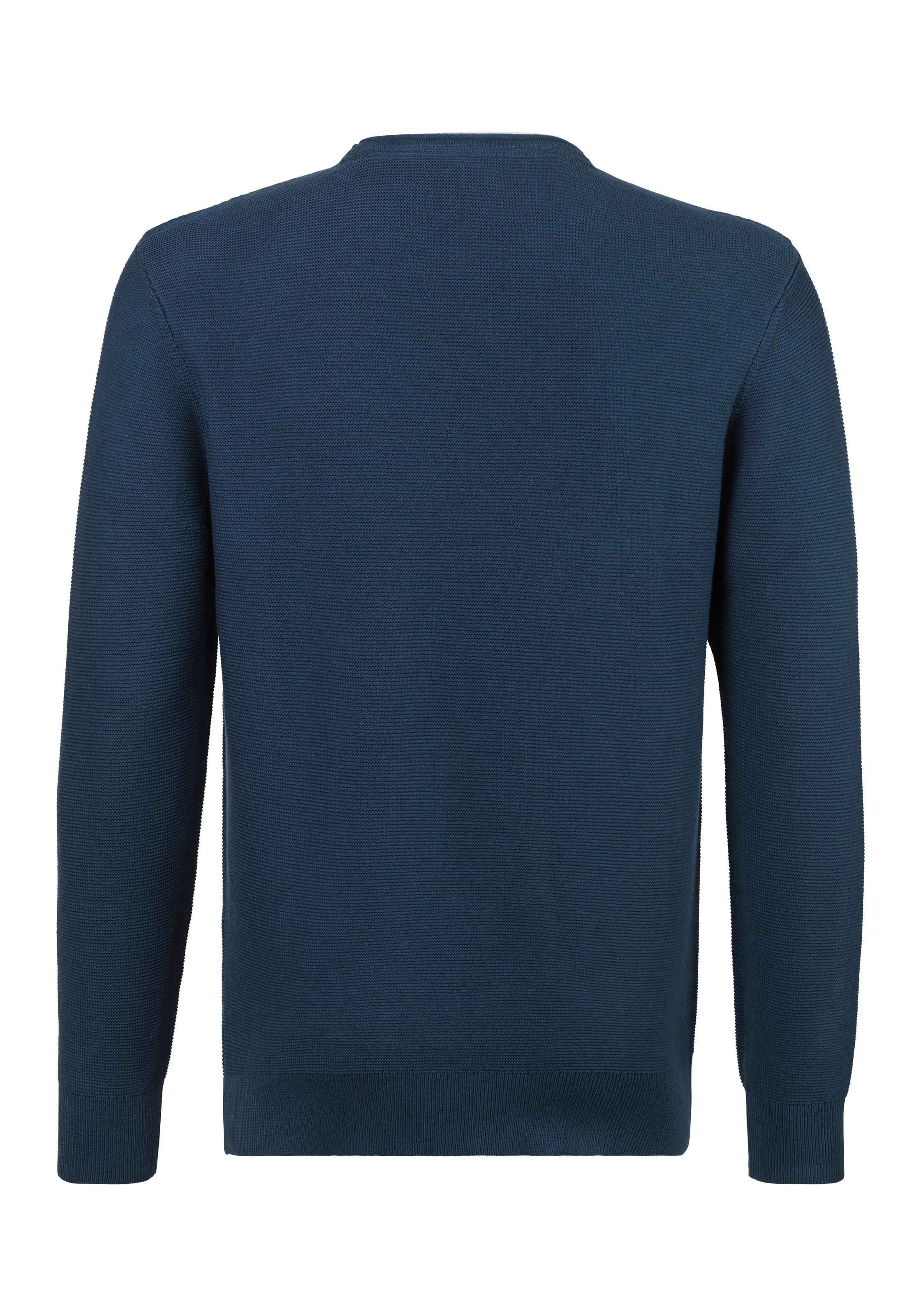 AUTHENTIC LE JOGGER Strickpullover, mit Double-Layer Optik, Pullover aus reiner Baumwolle