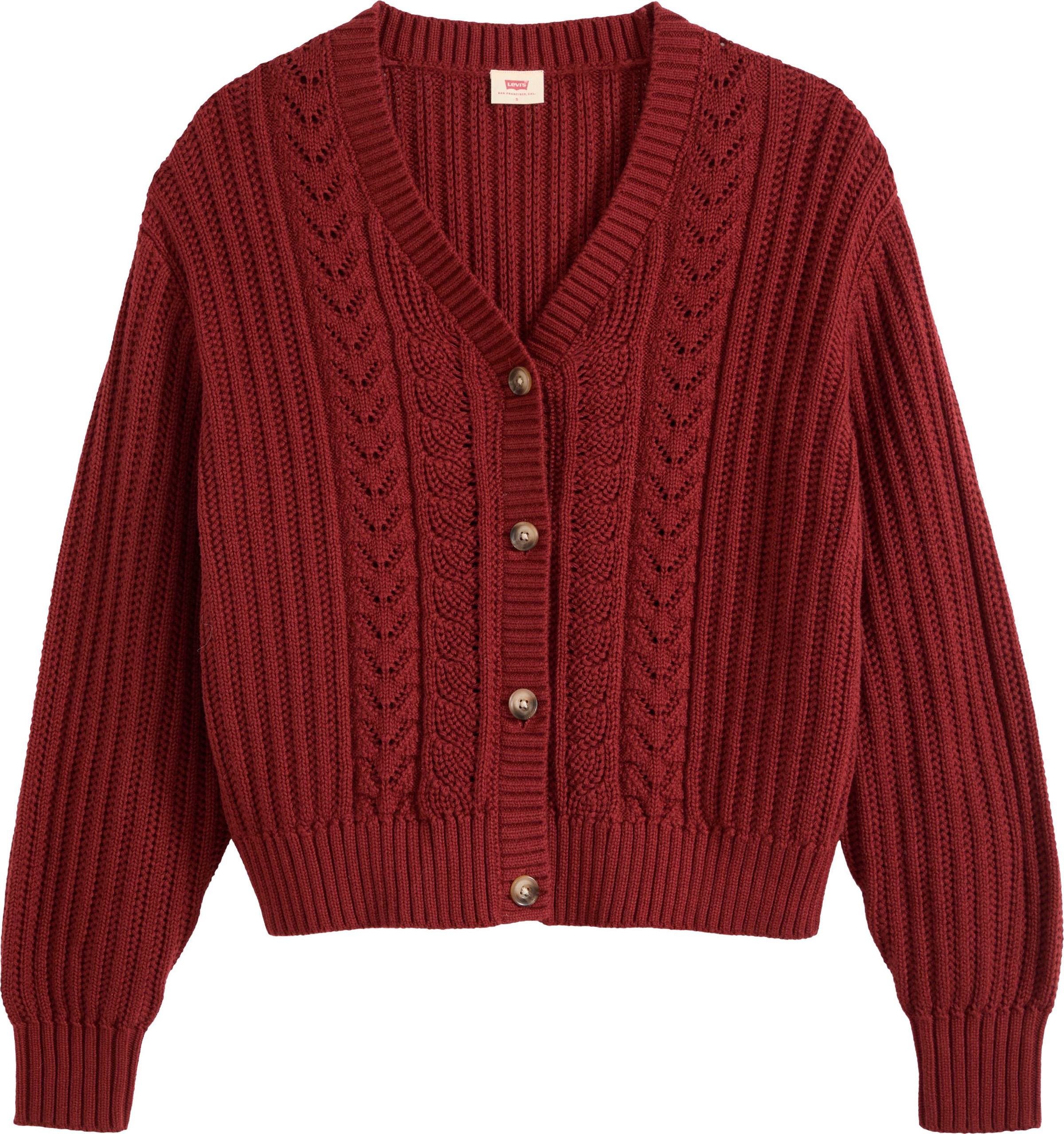 Levi's® Cardigan »SNOWFLAKE CARDIGAN« gestreift, mit Knopfleiste