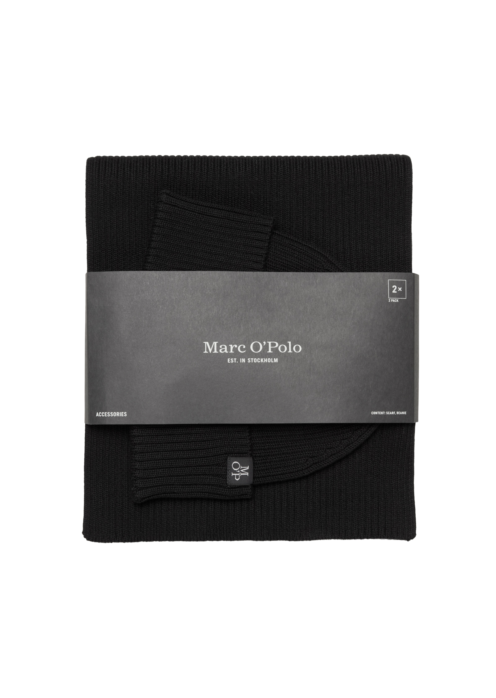 Marc O'Polo Beanie »Set mit Schal« 2 Stk. Einheitsgröße