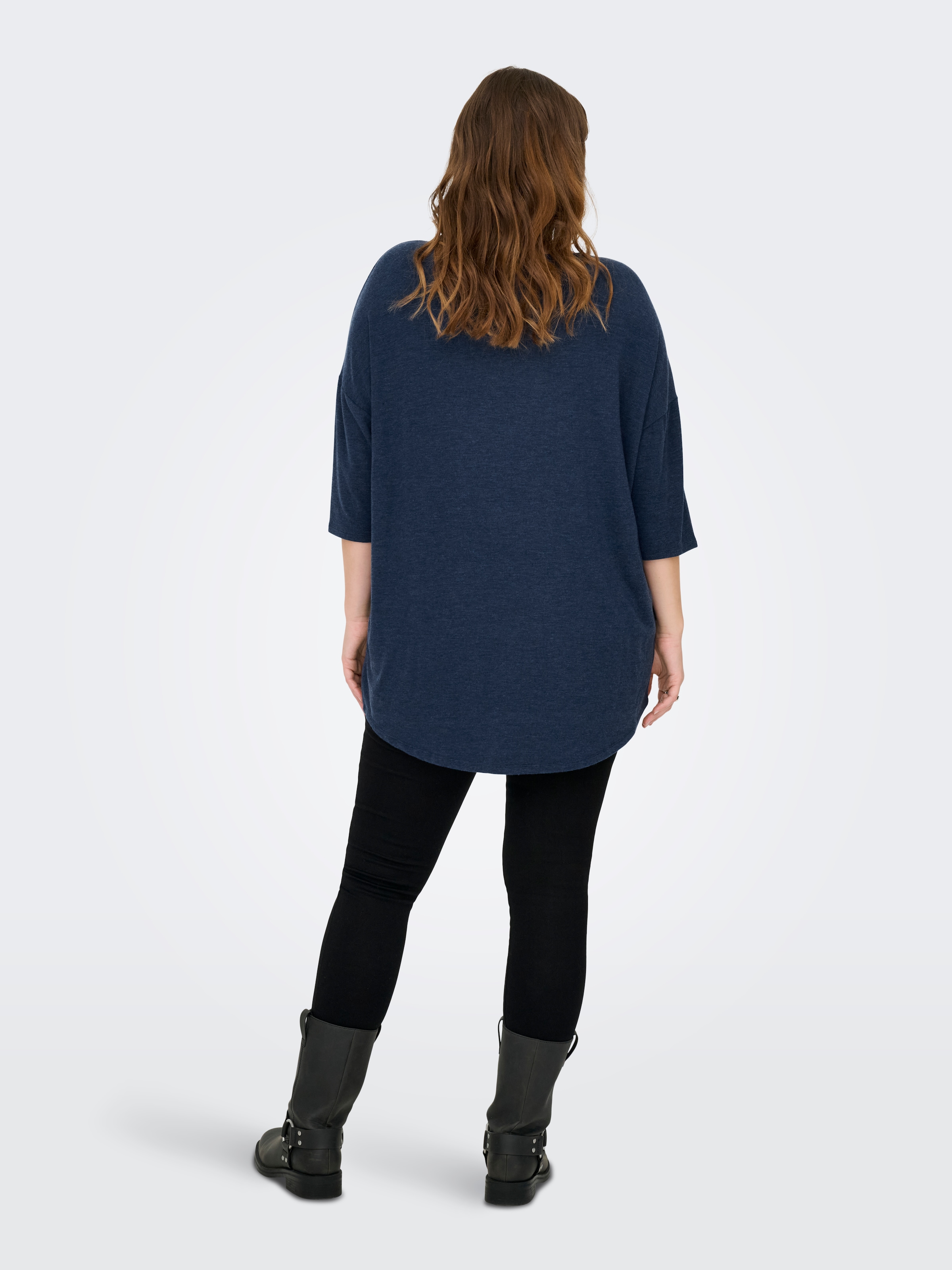 ONLY CARMAKOMA 3/4-Arm-Shirt »CARLAMOUR 3/4 TOP JRS NOOS«