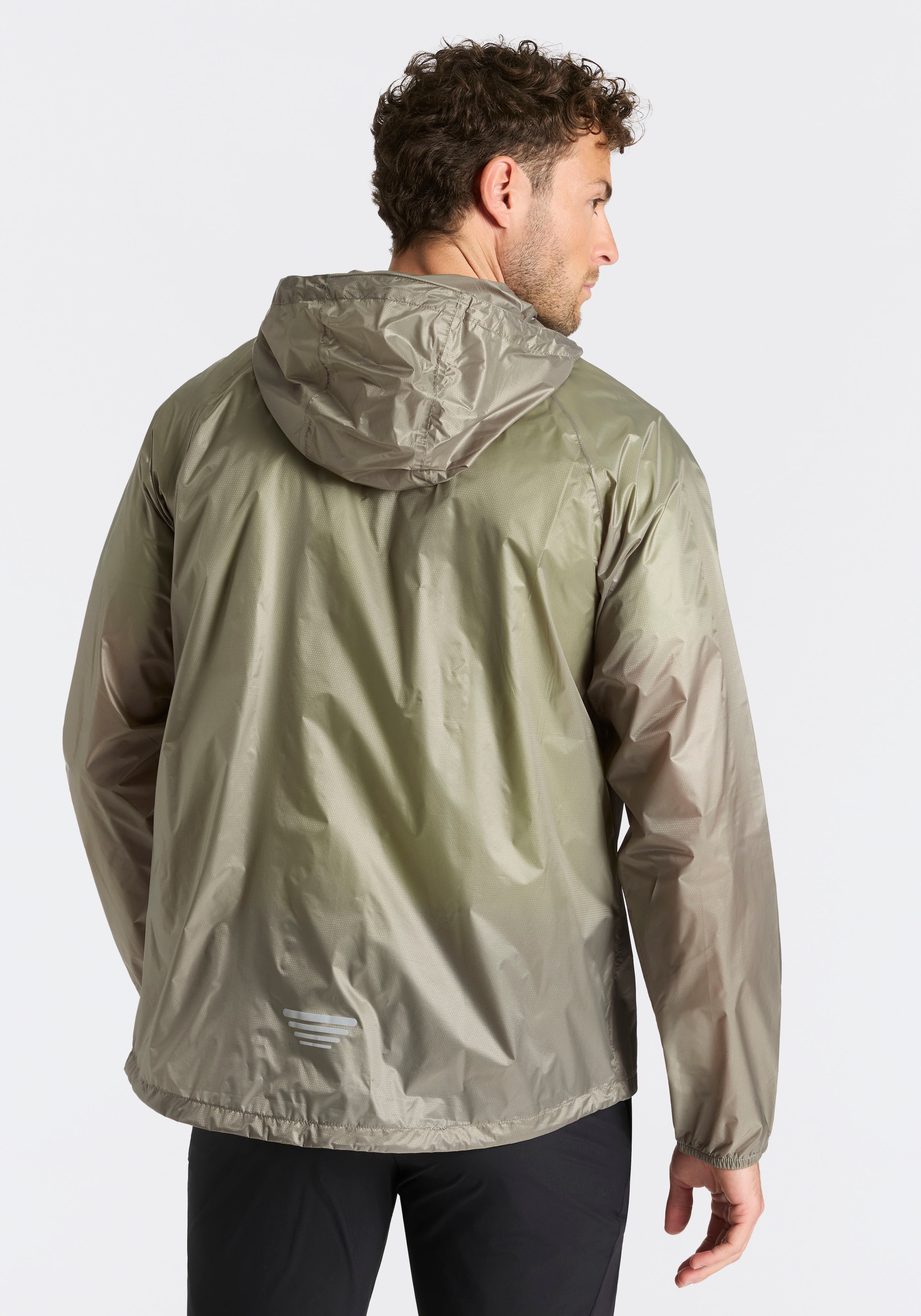 CMP Regenjacke mit Pack-in-Pocket-Design