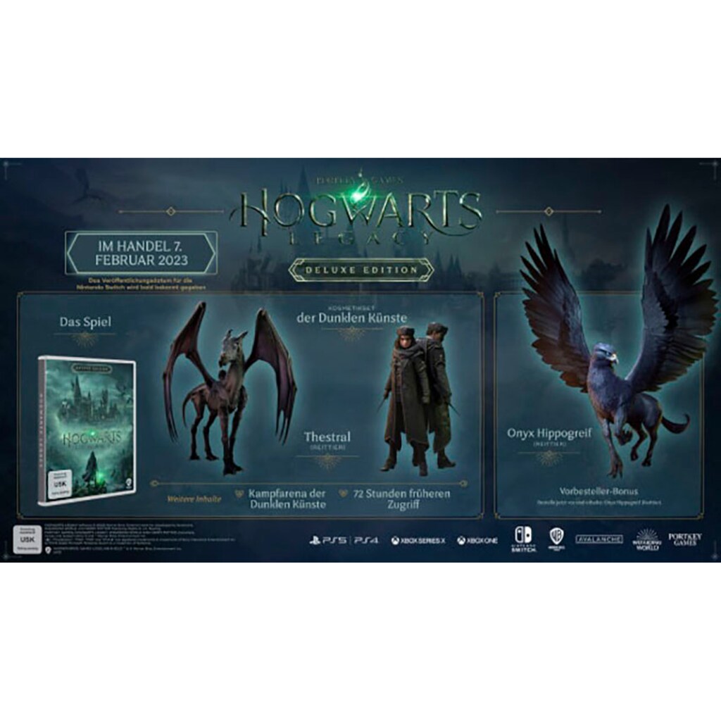 Warner Games Spielesoftware »Hogwarts Legacy Deluxe Edition«, Nintendo Switch