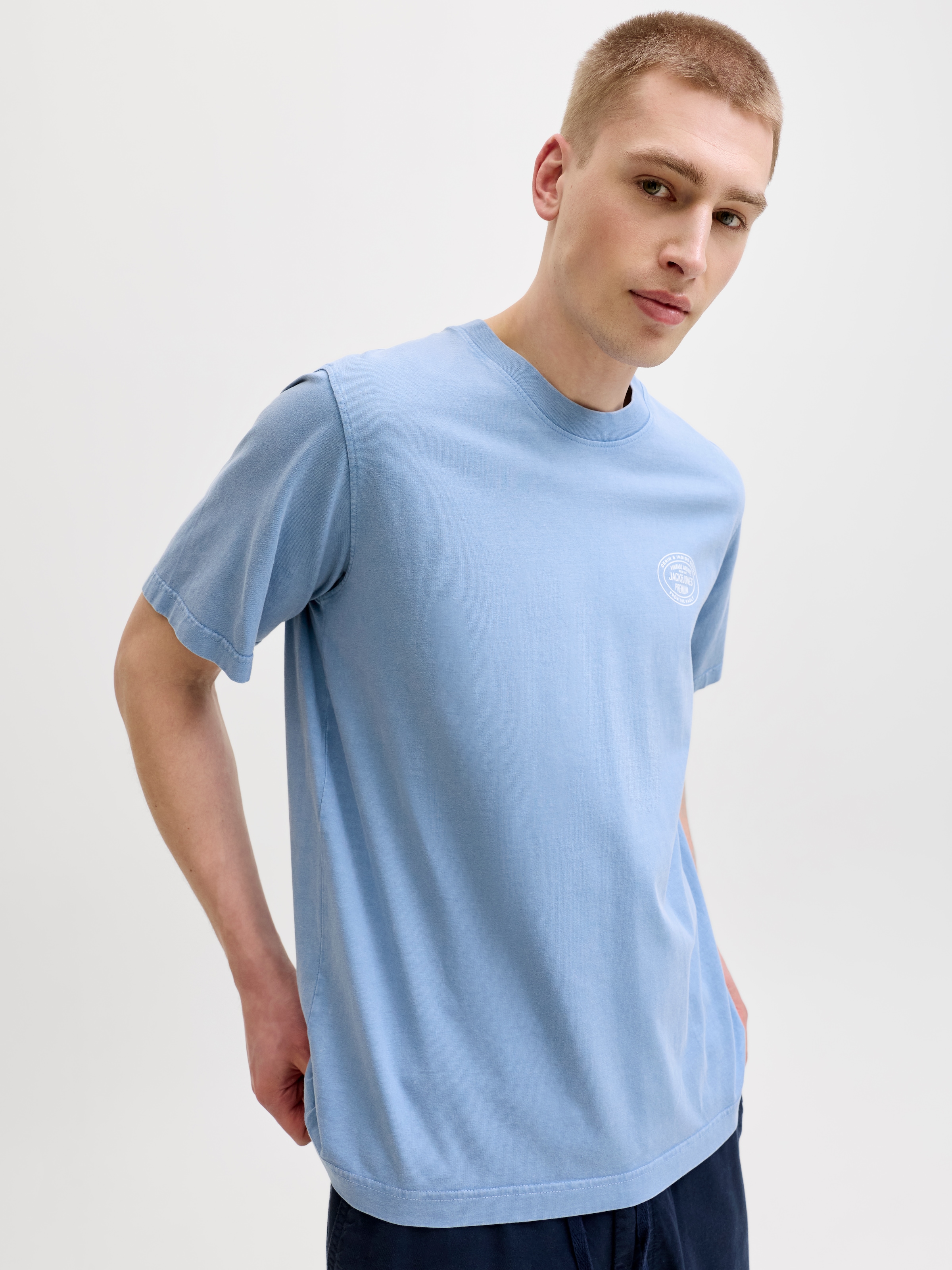 Jack & Jones T-Shirt »JPRBLUFELIX SS TEE« mit Logo Print
