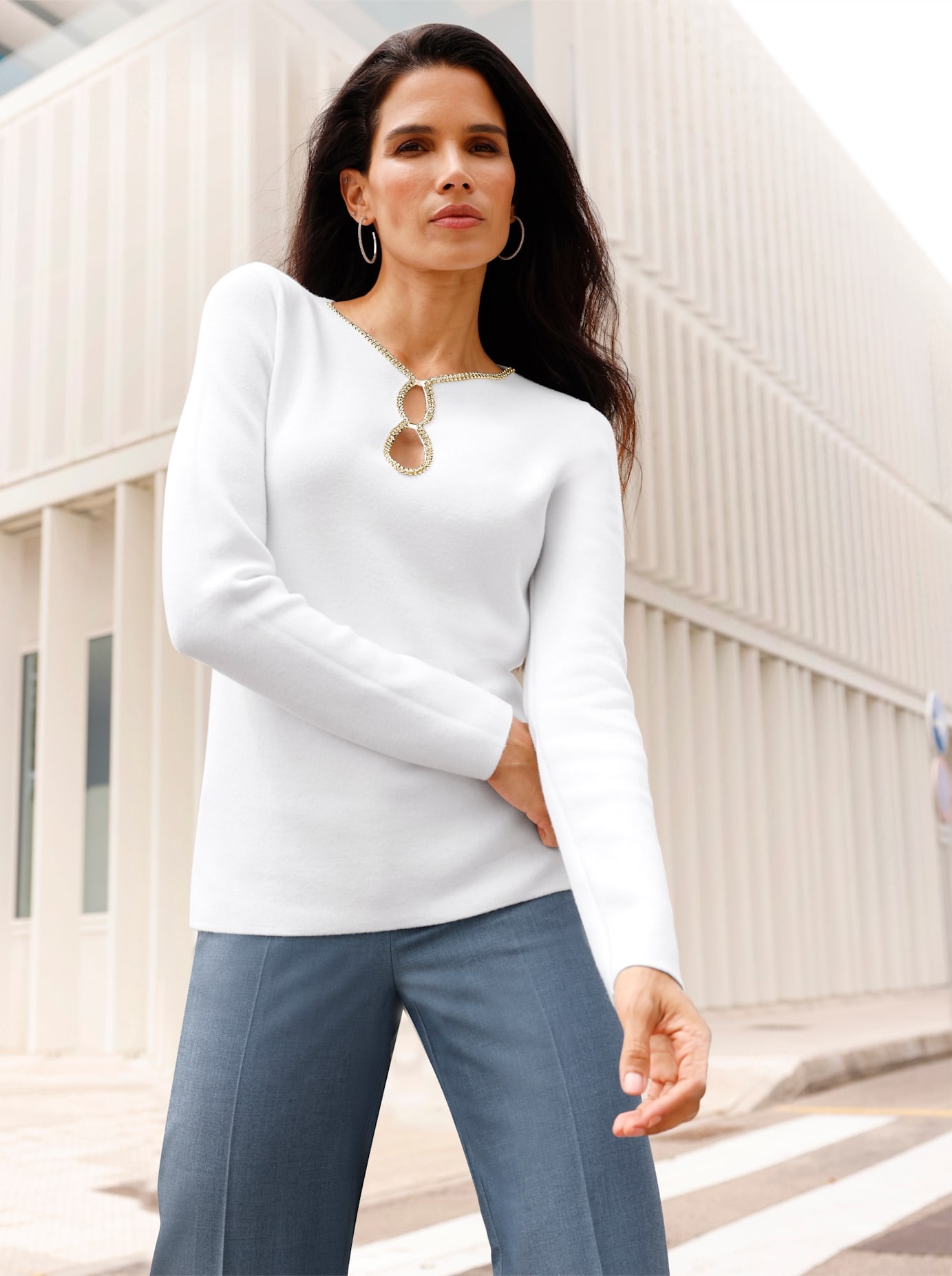 heine Jacquardpullover »Pullover«
