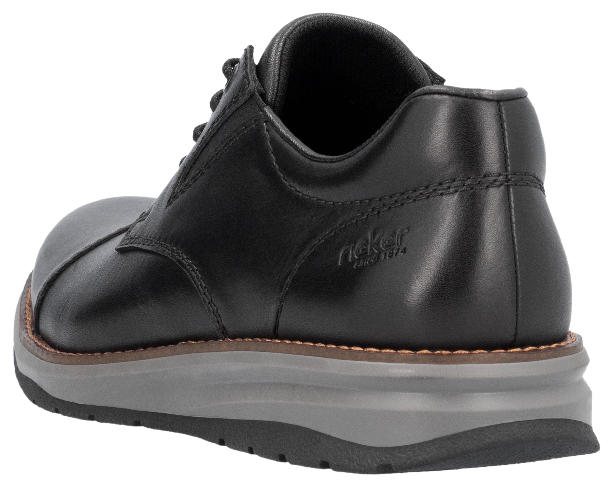 Rieker Schnürschuh, Freizeitschuh, Halbschuh, Business Sneaker mit weicher Decksohle