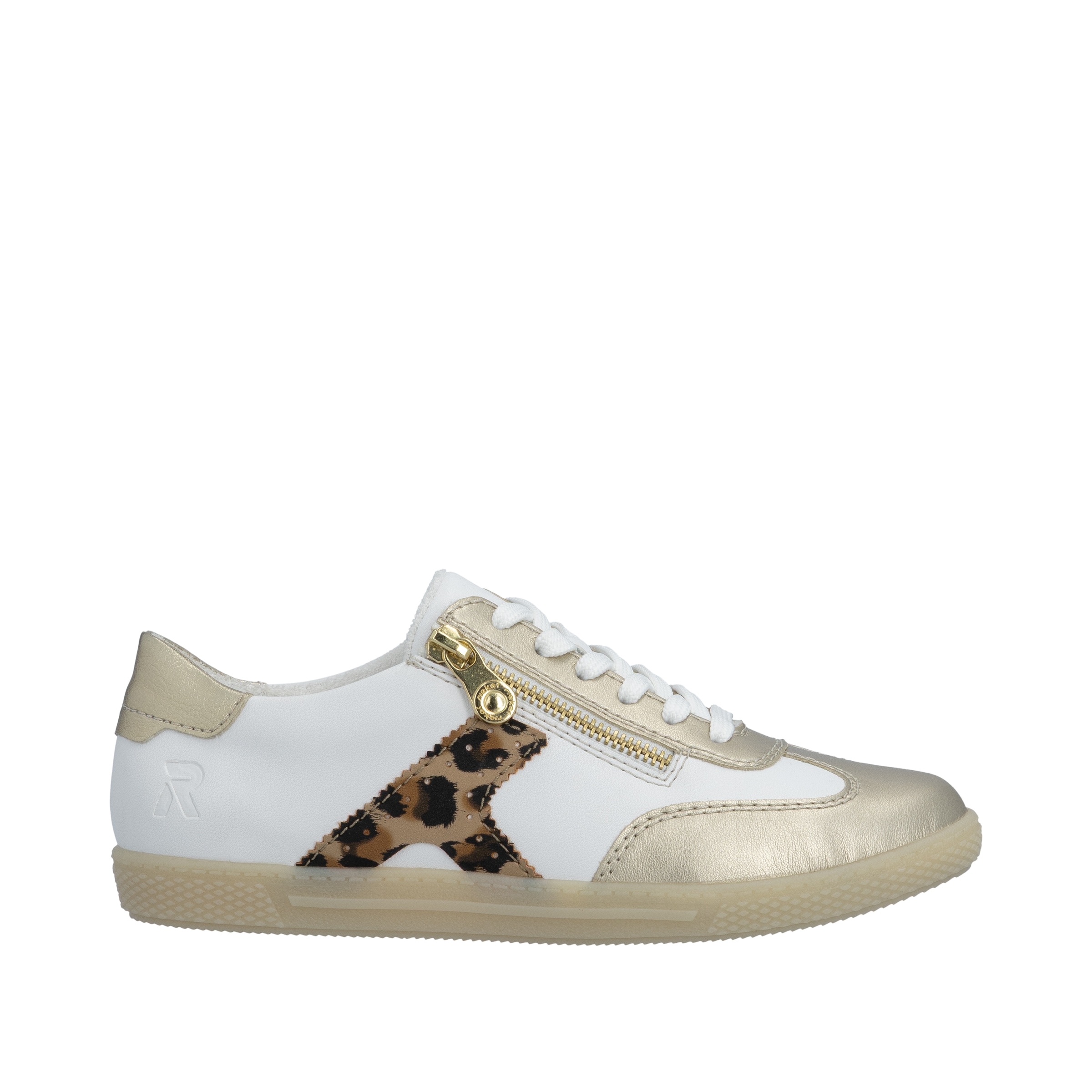 Rieker Sneaker  Halbschuh, Freizeitschuh, Schnürschuh mit Reißverschluss