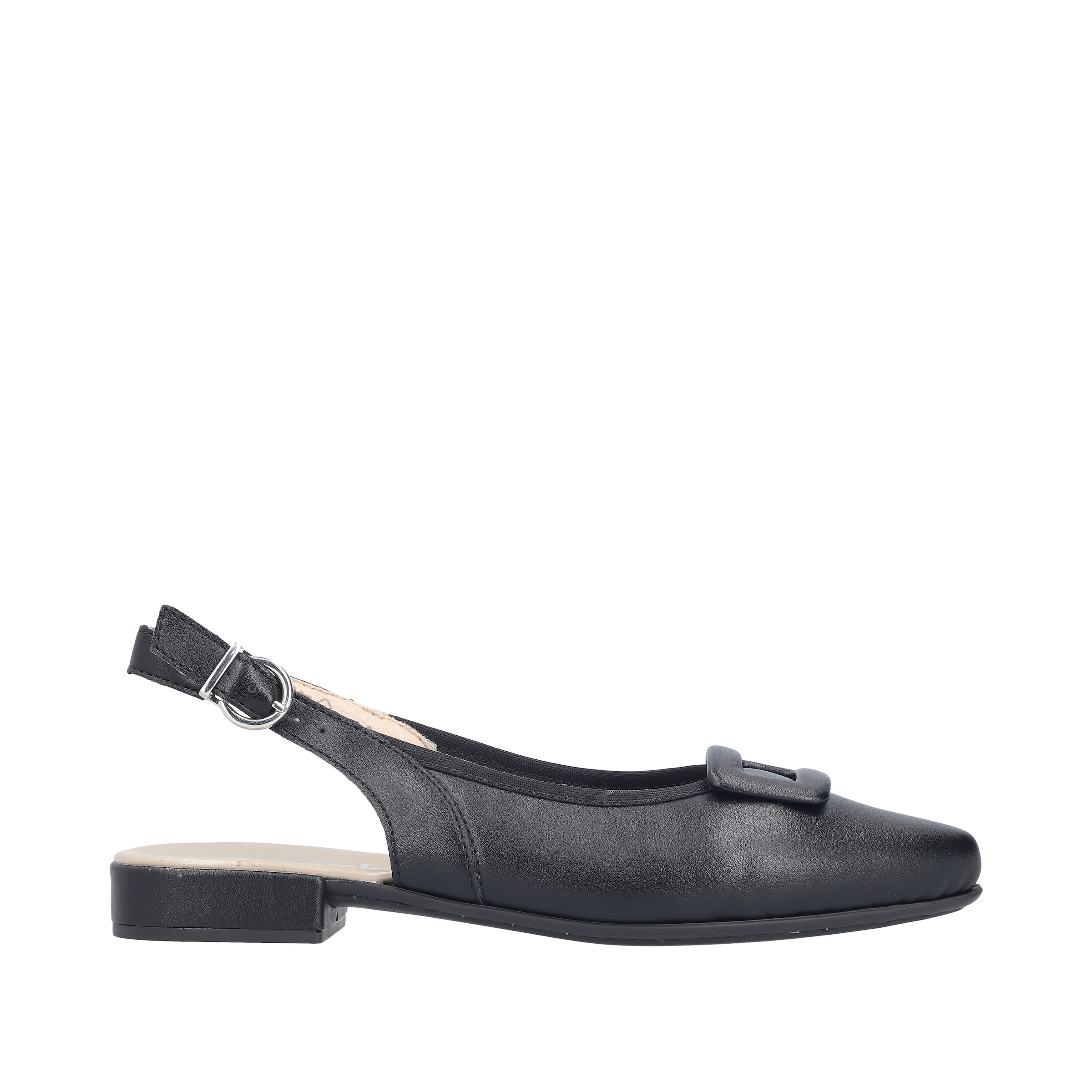 Rieker Slingsandale  Sabot, Sommerschuh, Blockabsatz, mit verstellbarem Riemchen