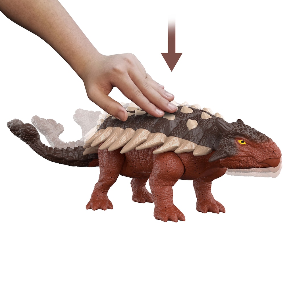 Mattel® Spielfigur »Jurassic World, Roar Strikers Ankylosaurus«