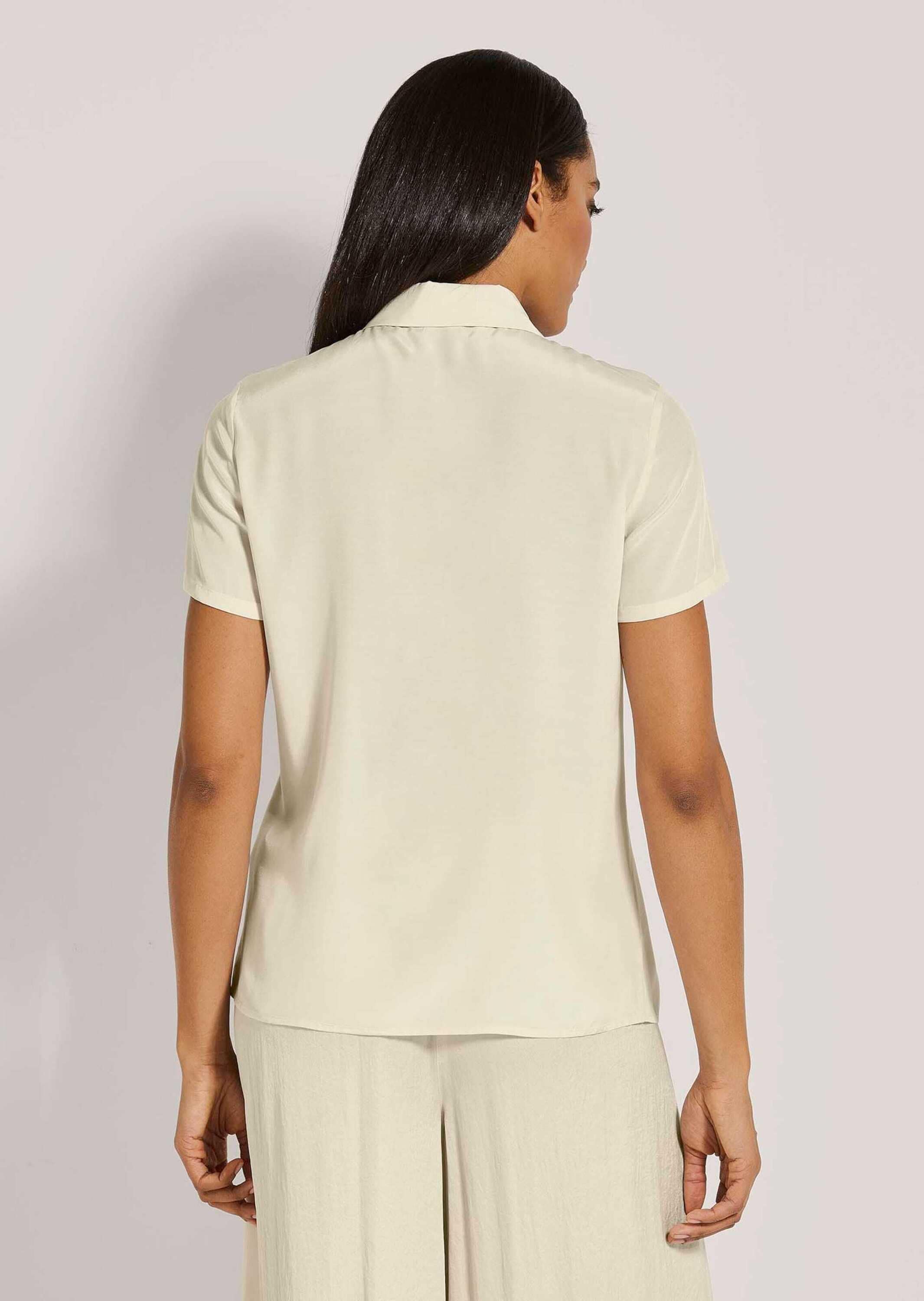 MADELEINE Kurzarmbluse »Bluse Kurzarm-Bluse aus Viskose«