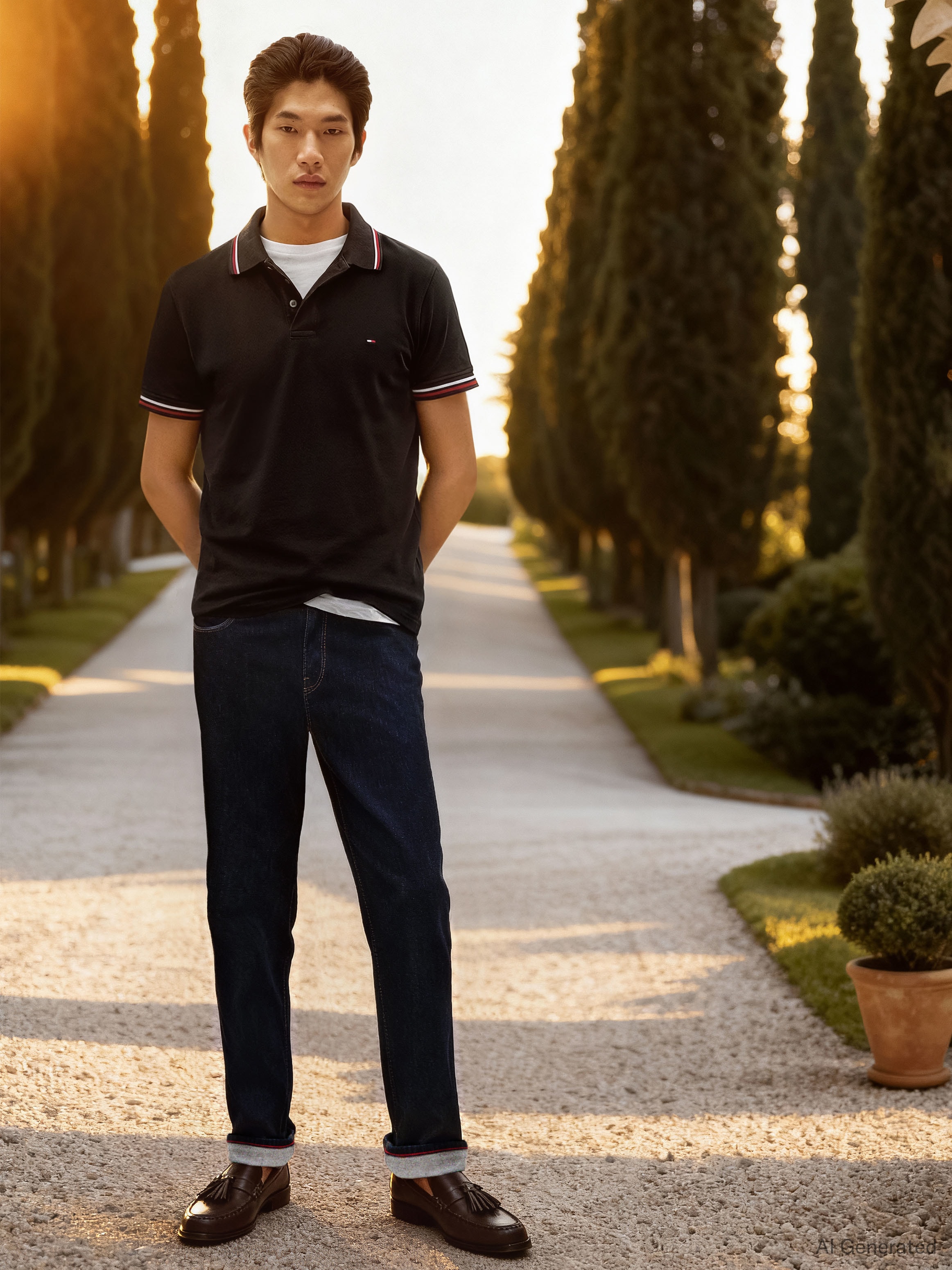 Tommy Hilfiger Poloshirt »TIPPED SLIM FIT POLO« mit Kontrast-Details