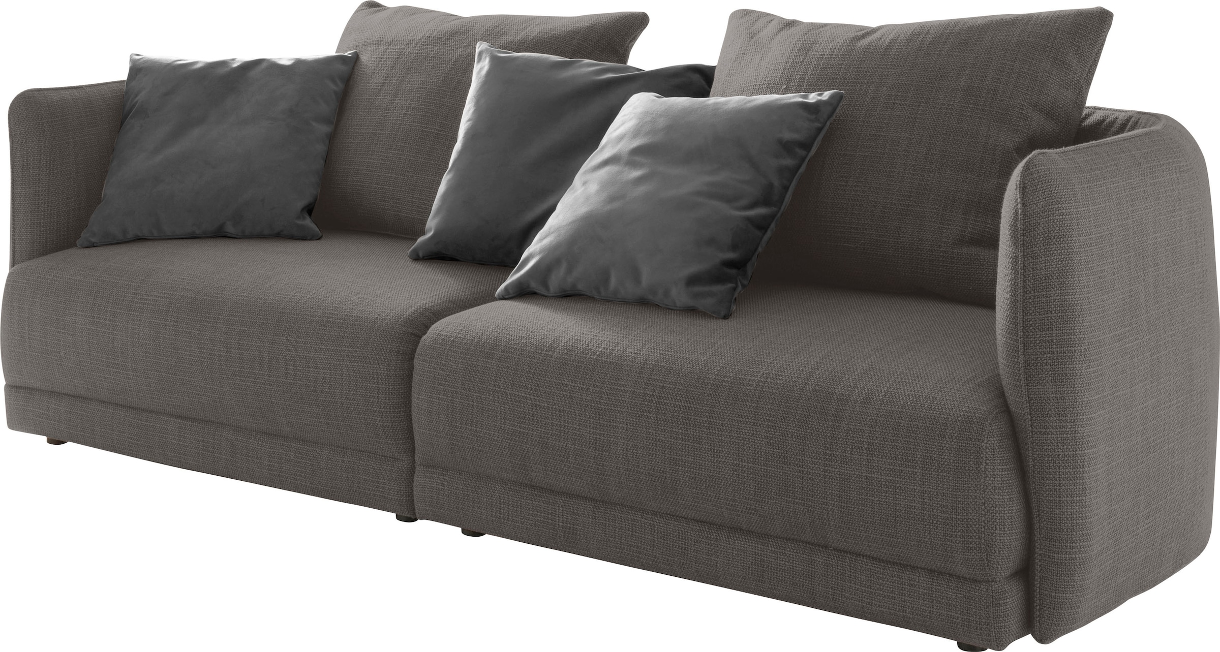 designwerk Big-Sofa »New York, anmutendes Designsofa«, mit schmaler Arm- & Rückenlehne