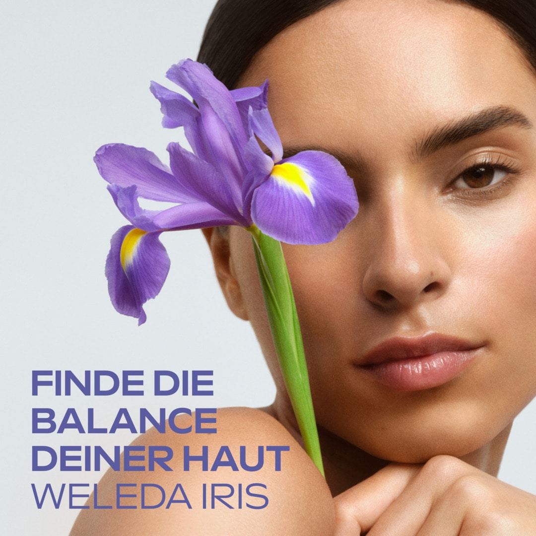 WELEDA Tagescreme »IRIS TAGESPFLEGE« reguliert die Feuchtigkeitsbalance von normaler bis trockener Haut