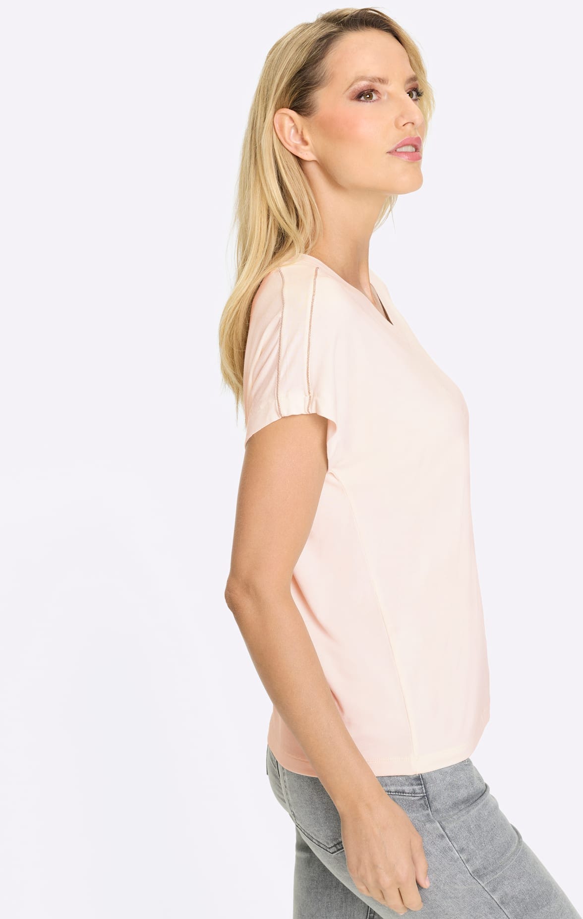 heine V-Shirt »Shirt«, 1 tlg.
