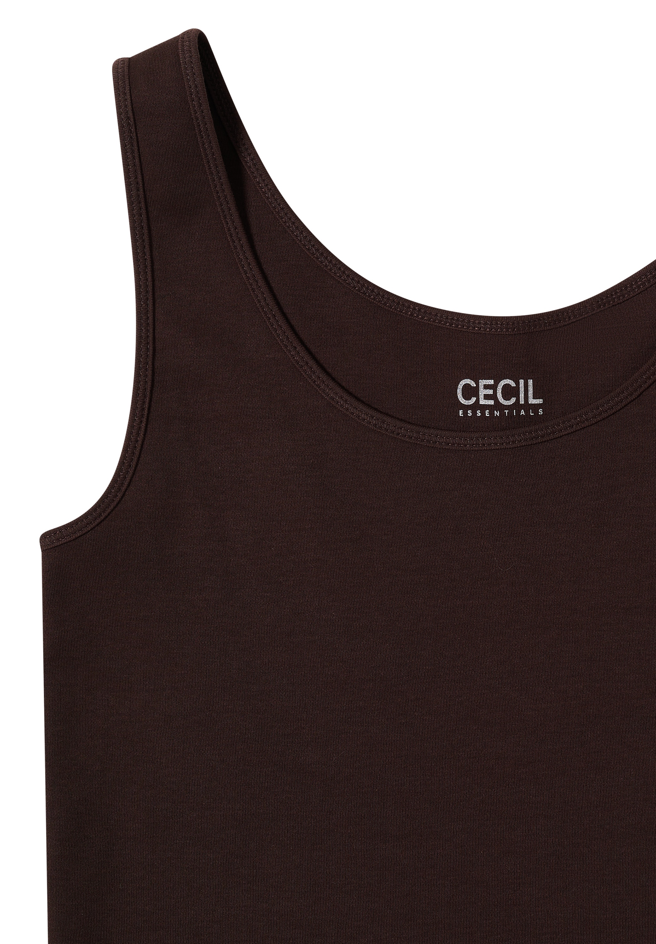 Cecil Shirttop »Style Linda« in Unifarbe