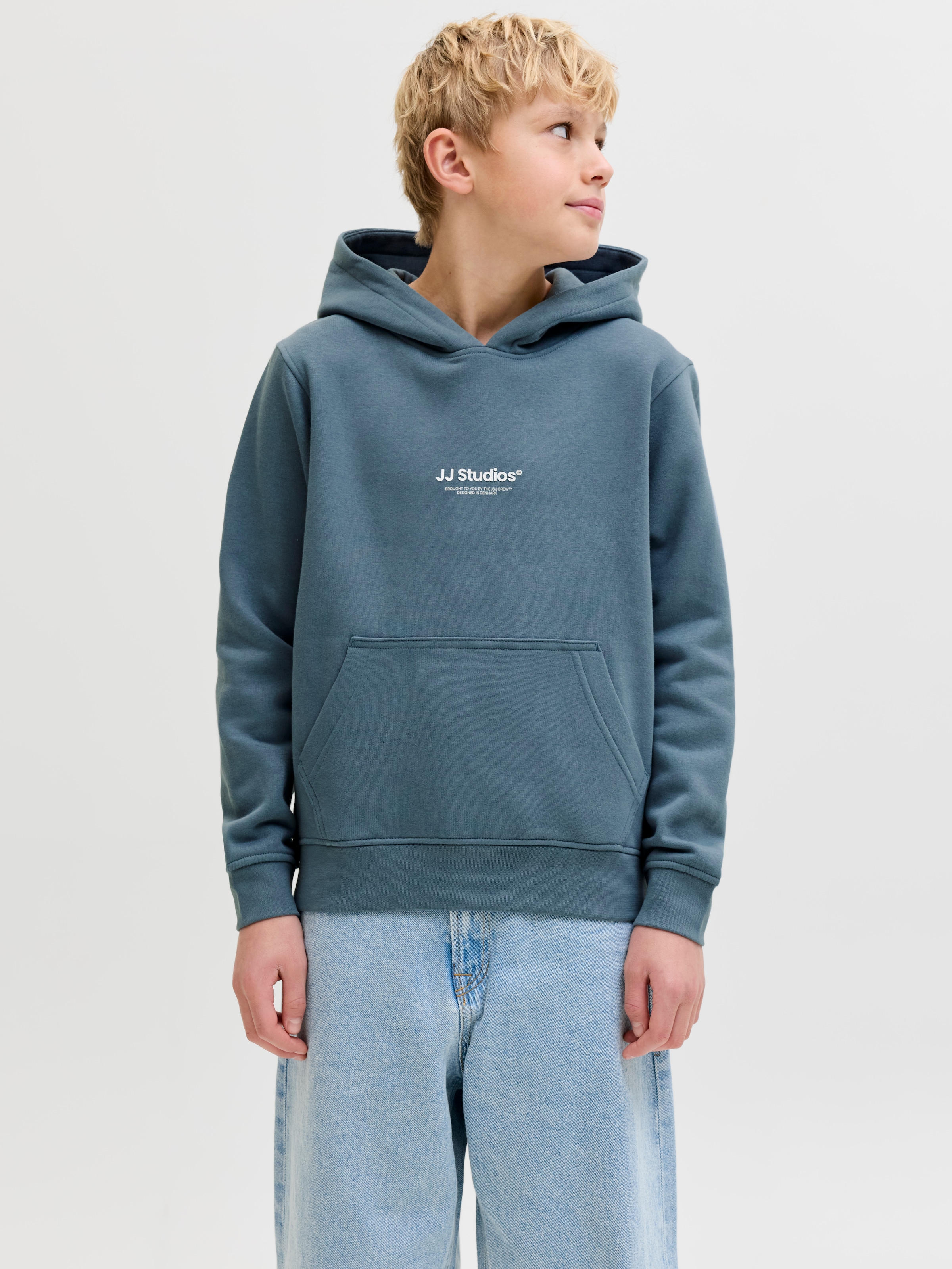 Jack & Jones Junior Kapuzensweatshirt »JJESOHO SWEAT HOOD NOOS JNR«, Baumwollmischung, relaxed fit
