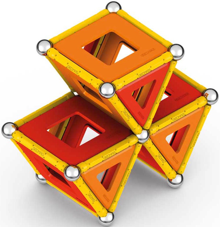 Geomag™ Magnetspielbausteine »GEOMAG™ Classic Panels, Recycled«, (78 St.), aus recyceltem Material; Made in Europe