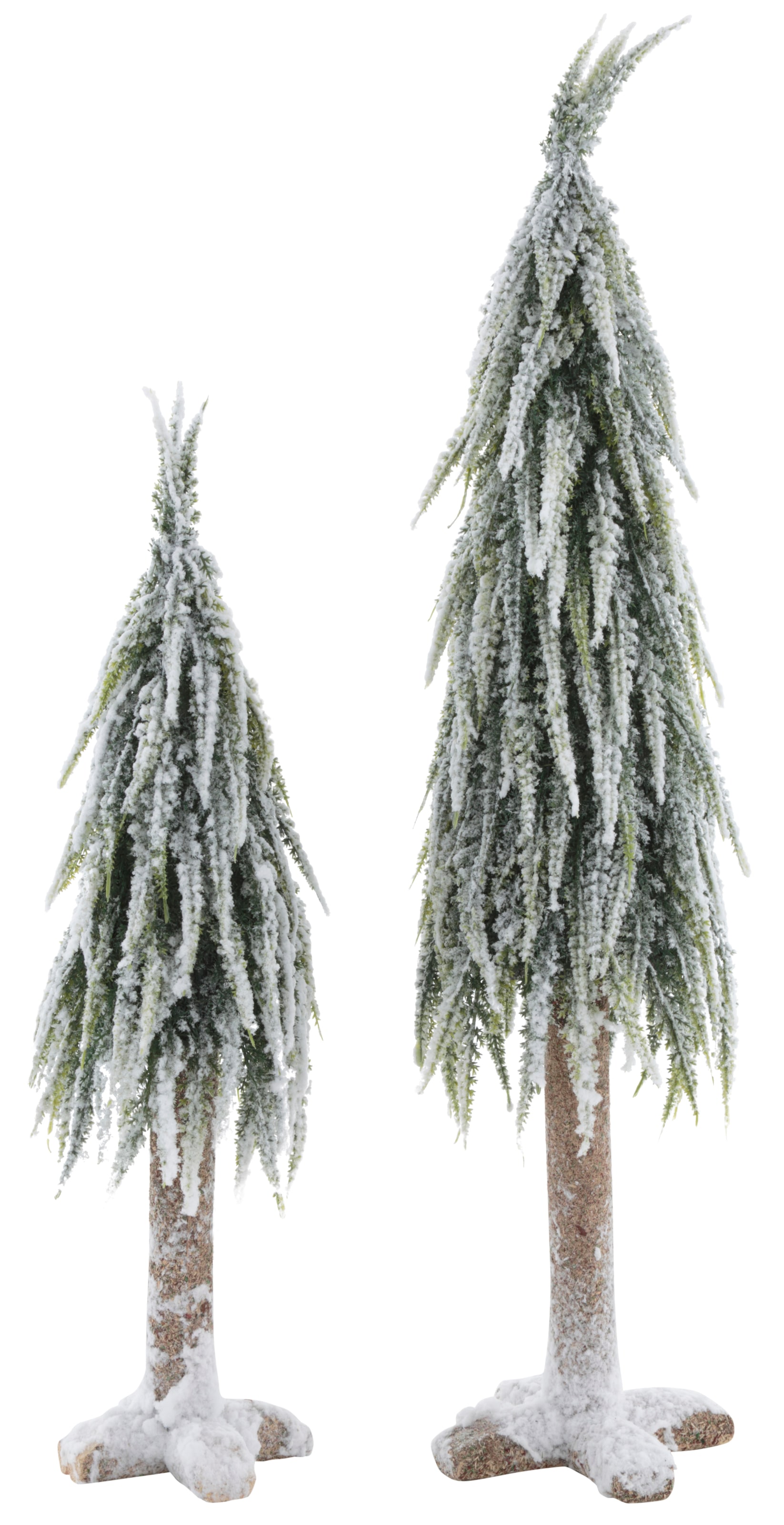 Home affaire Dekobaum »Weihnachtsdeko«, mit dekorativem Schnee, Höhe ca. 53  cm + 70 cm bei OTTO