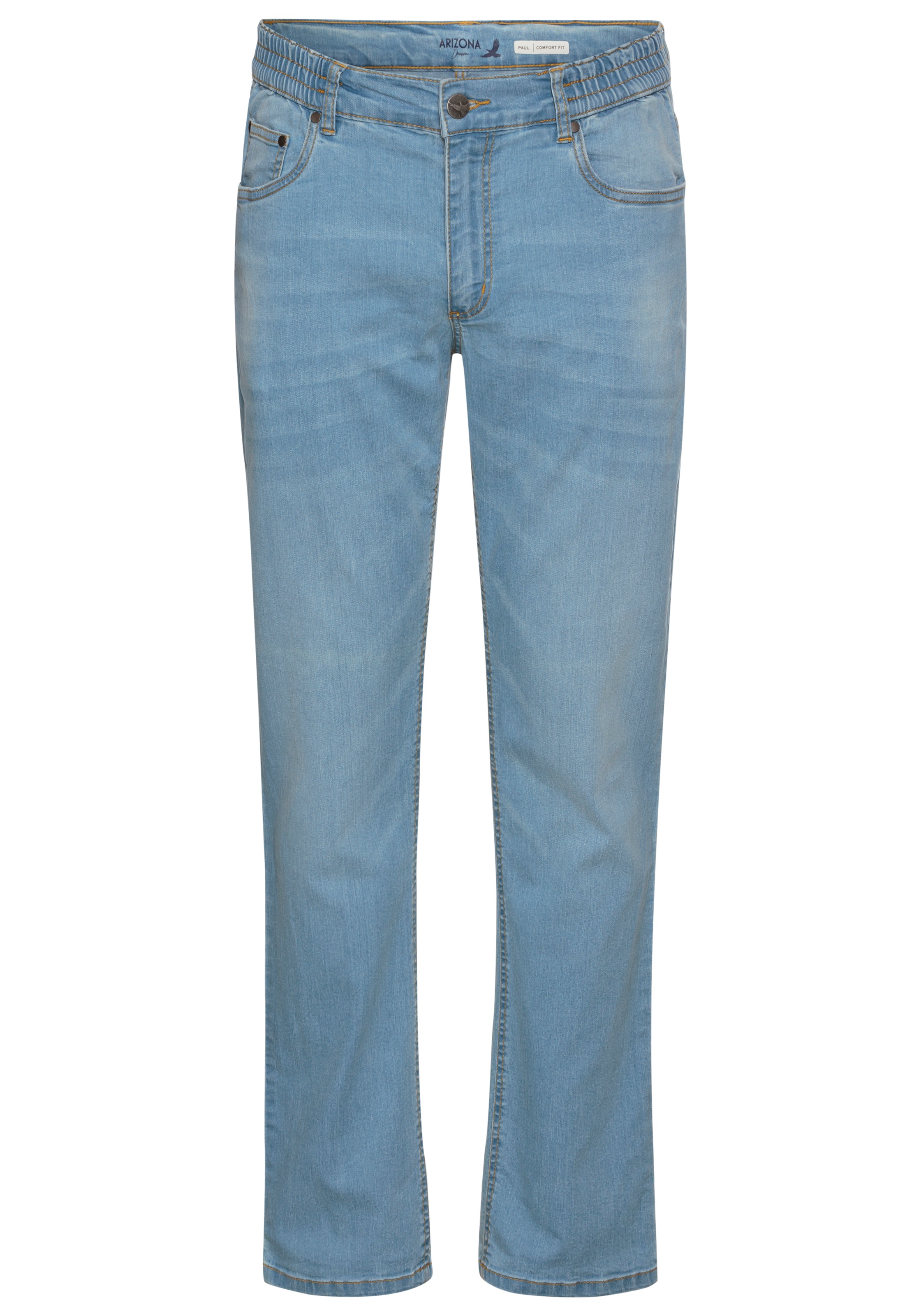 Arizona Dehnbund-Jeans »Paul«, elastischer Dehnbund, Comfort-Fit, gerader Beinschnitt