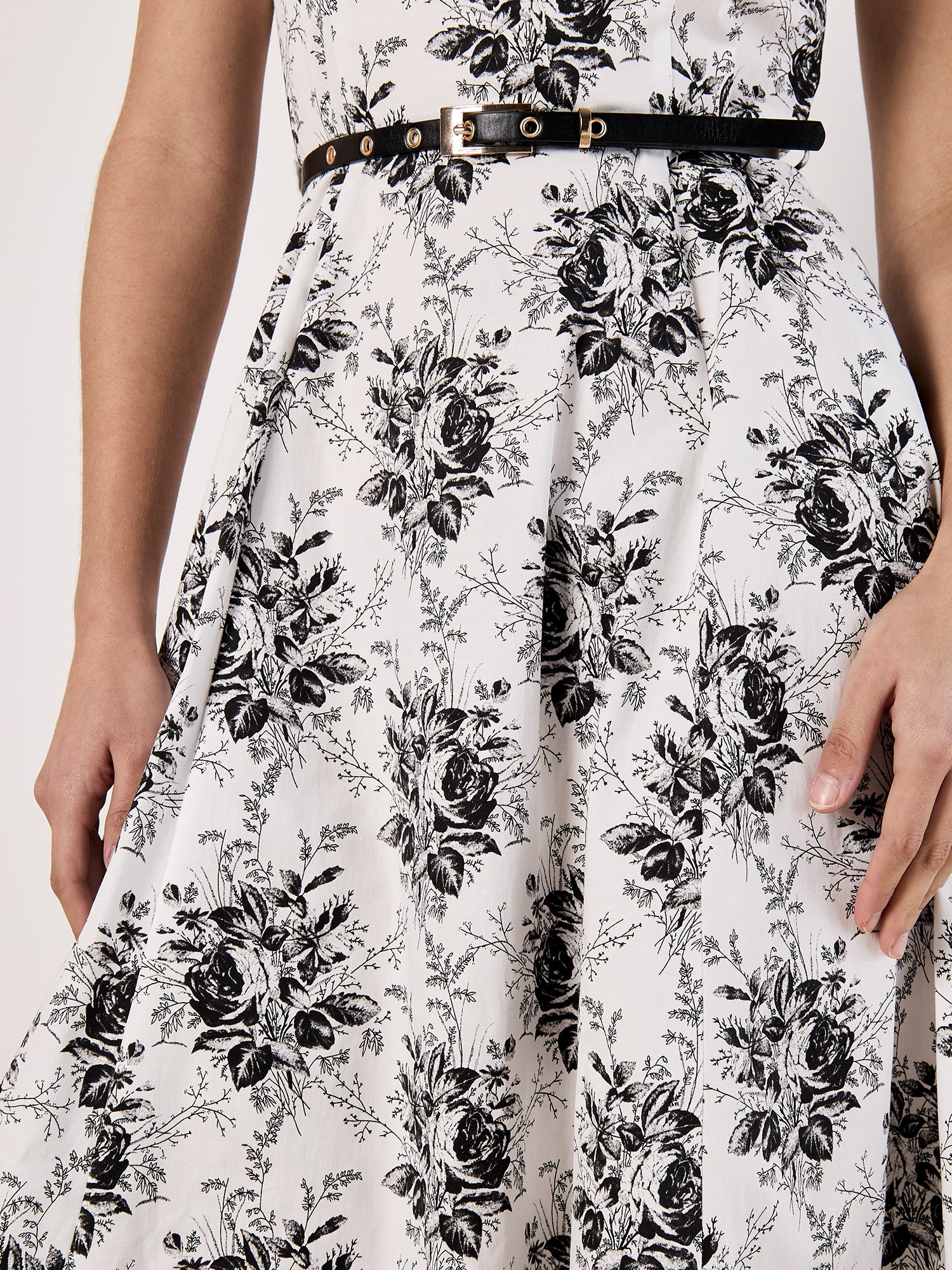 Apricot Midikleid »Midikleid« abnehmbarer Gürte,  mit abmehmbarem Gürtel