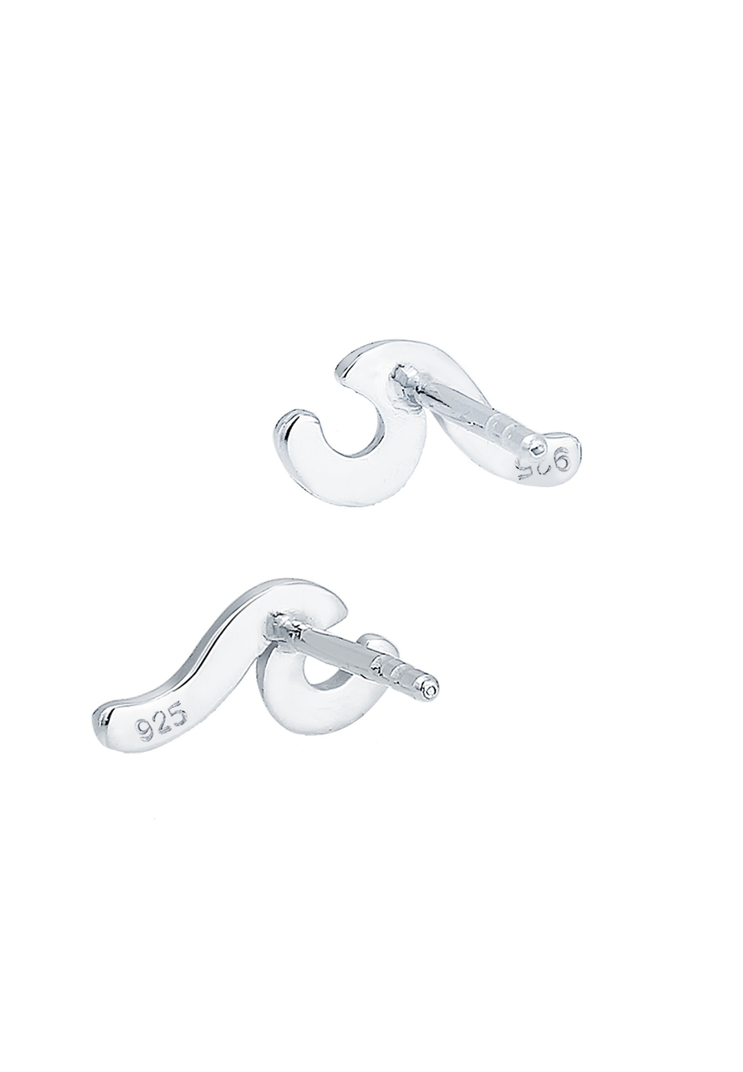 Elli Paar Ohrstecker »Ohrringe Wellen Wave Ohrringe Trend 925 Sterling Silber«