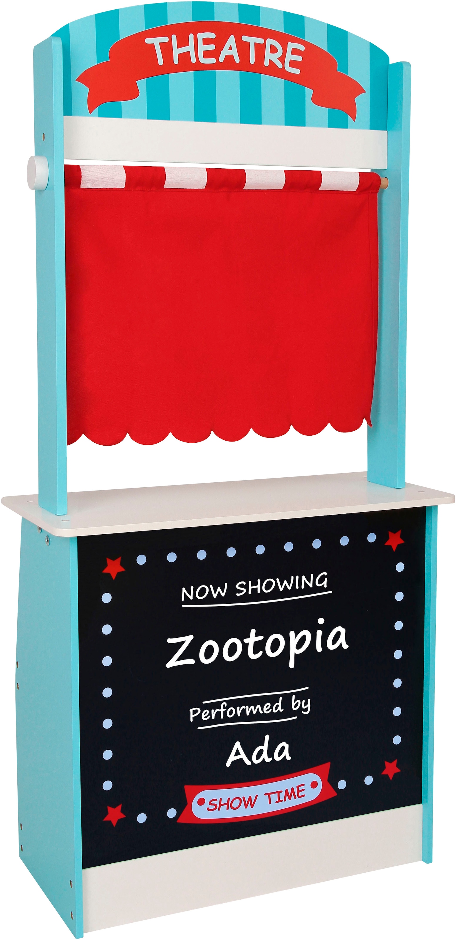 chic2000 Kaufladen »2 in 1 Kaufladen und Theater« in bunt, Größe 0