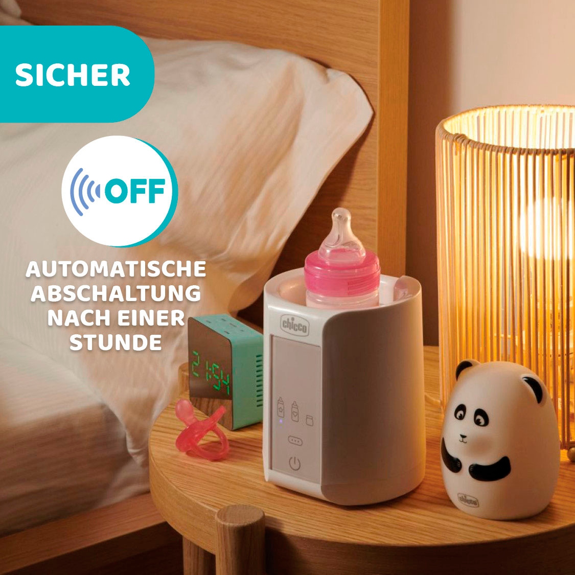 Chicco Flaschenwärmer »Zuhause/Unterwegs«, inkl. Adapter für das Auto