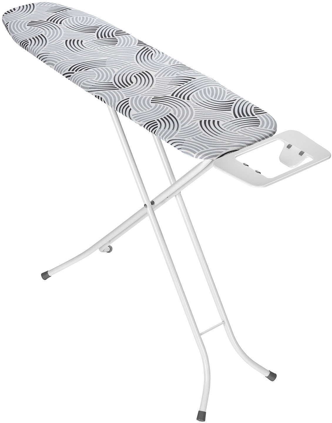 Wenko Bügelbrett »Modell Base« Bügelfläche 110 cmx30 cm höhenverstellbarer Bügeltisch, platzsparend klappbar in bunt