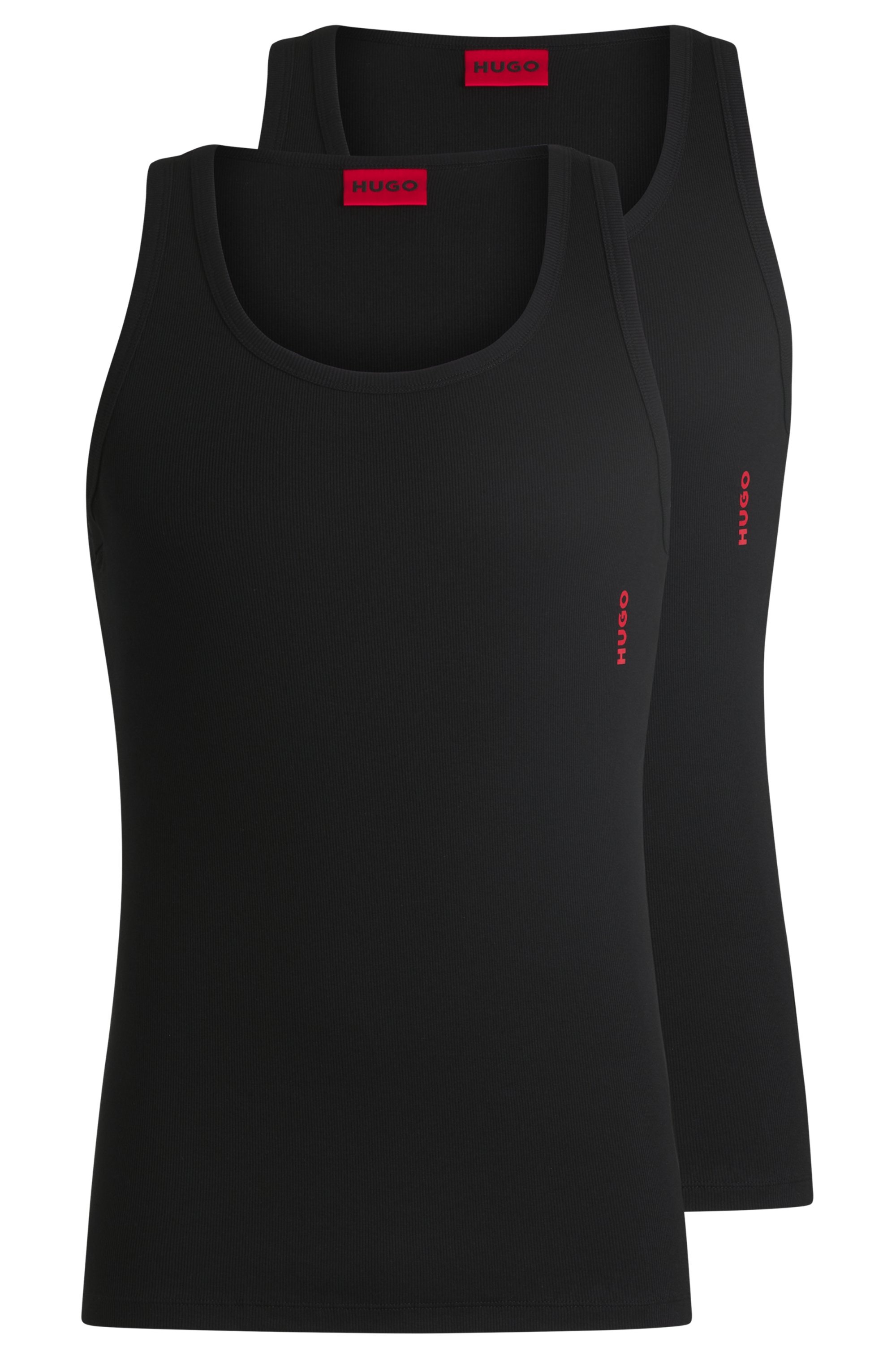 HUGO Underwear Tanktop »Twin Pack«, (Packung, 2 tlg.), mit Markenlabel in Kontrastfarbe