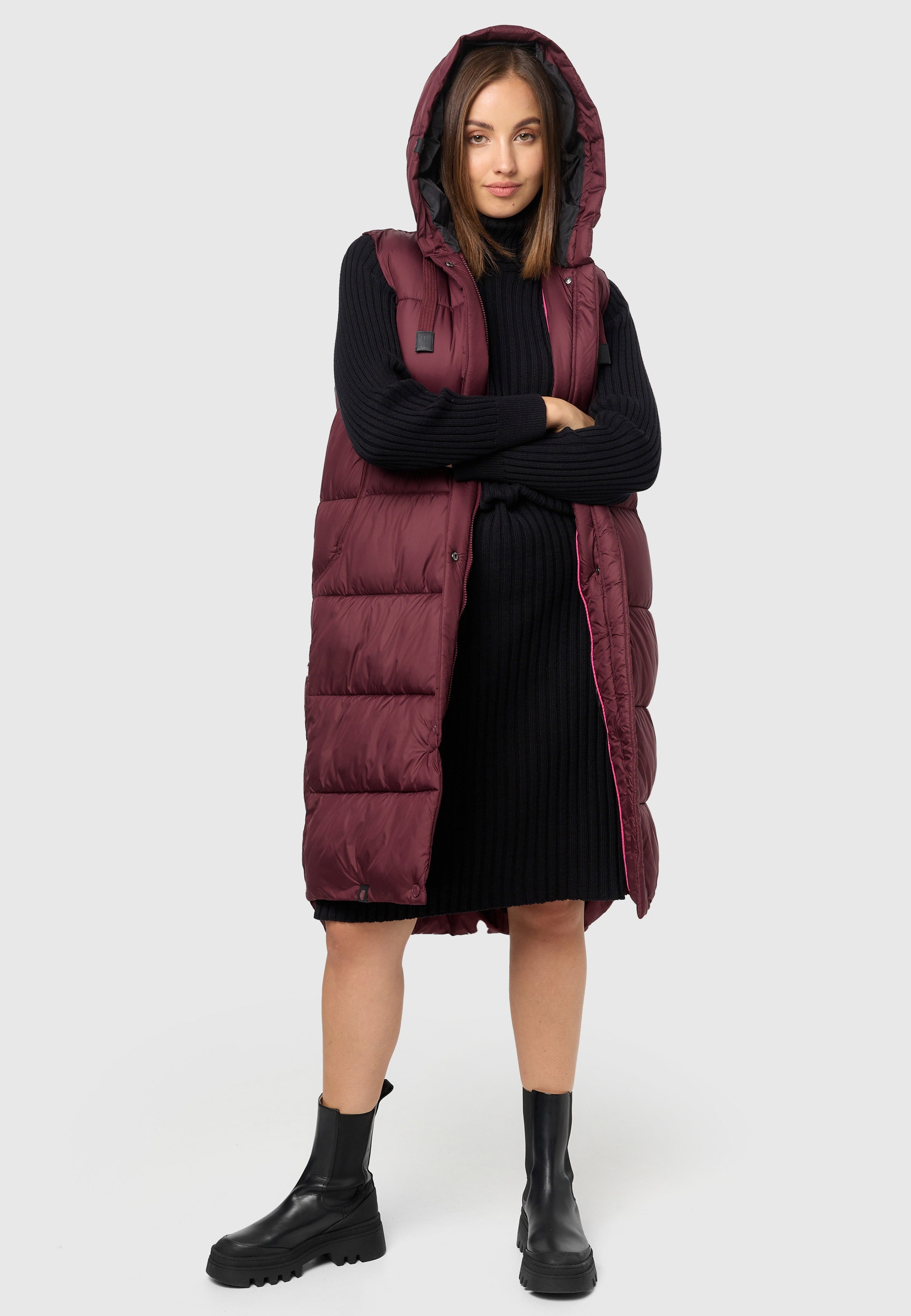 Marikoo Steppweste »Marikoo Sayorii Damen Winter Weste B967«