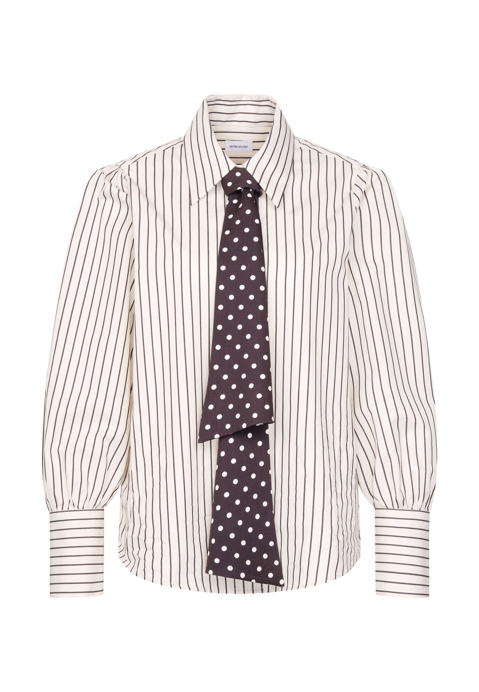 seidensticker Klassische Bluse 1/1 Kragen Geometrische Muster