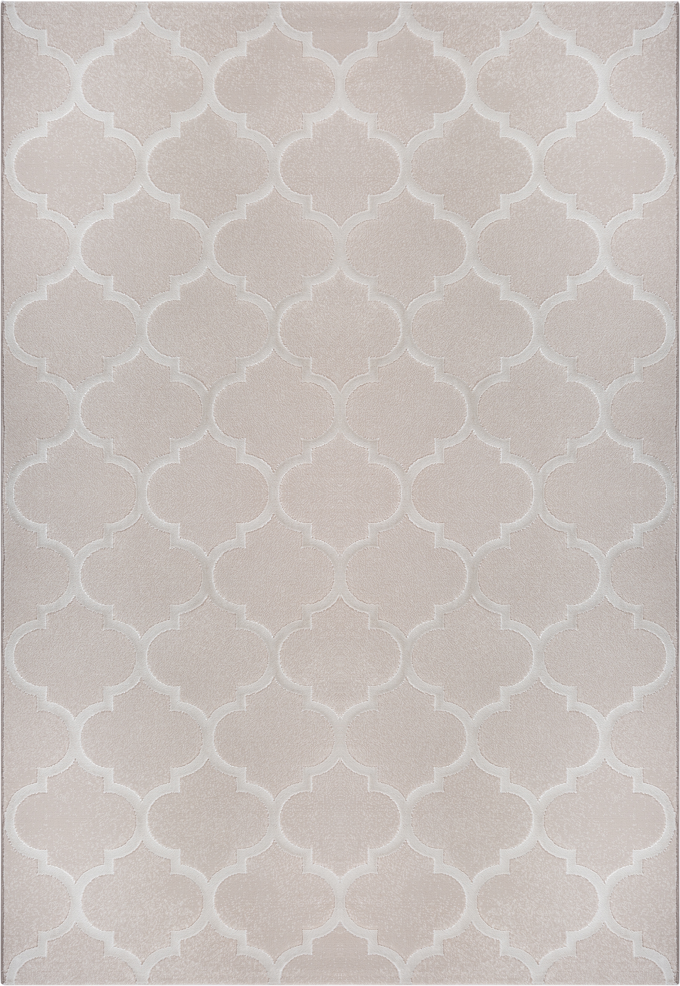 the carpet Teppich »Knight« rechteckig 12 mm Höhe moderner Wohnzimmer Teppich elegant glänzender Flor