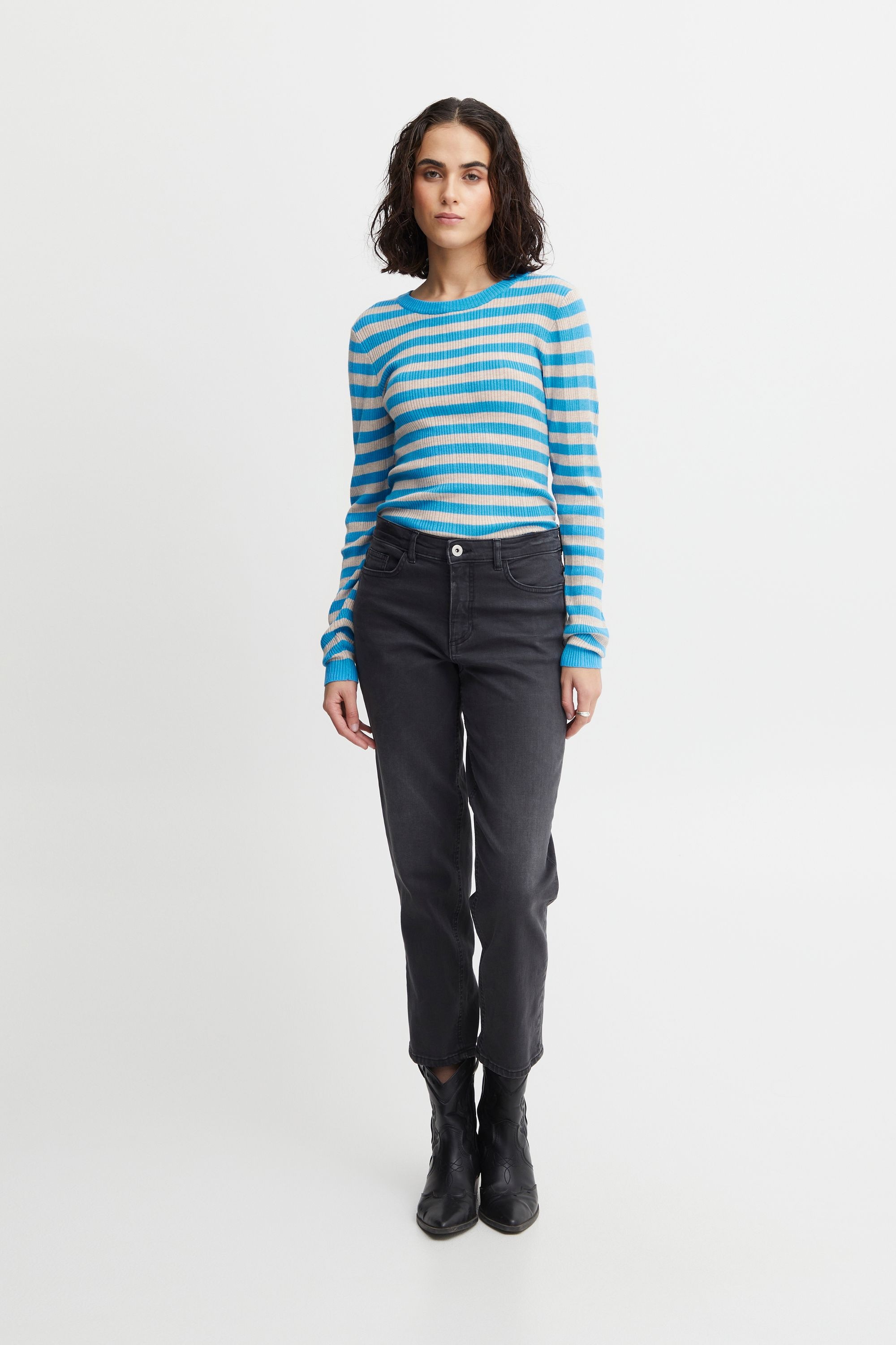 Ichi Strickfleece-Pullover »Strickpullover IHMafa«